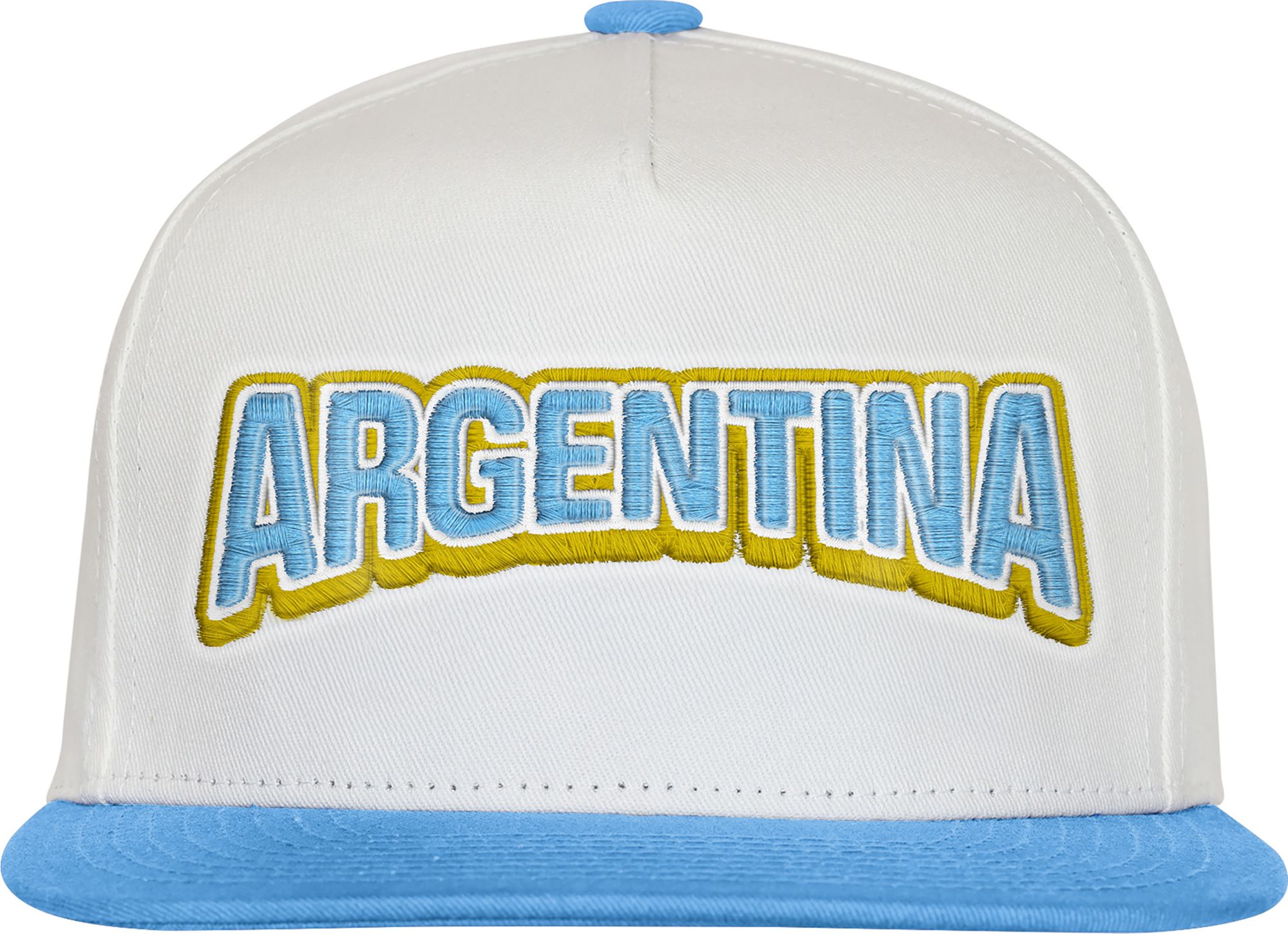 Outerstuff Adult Argentina 2026 Off White Adjustable Snapback Hat product image