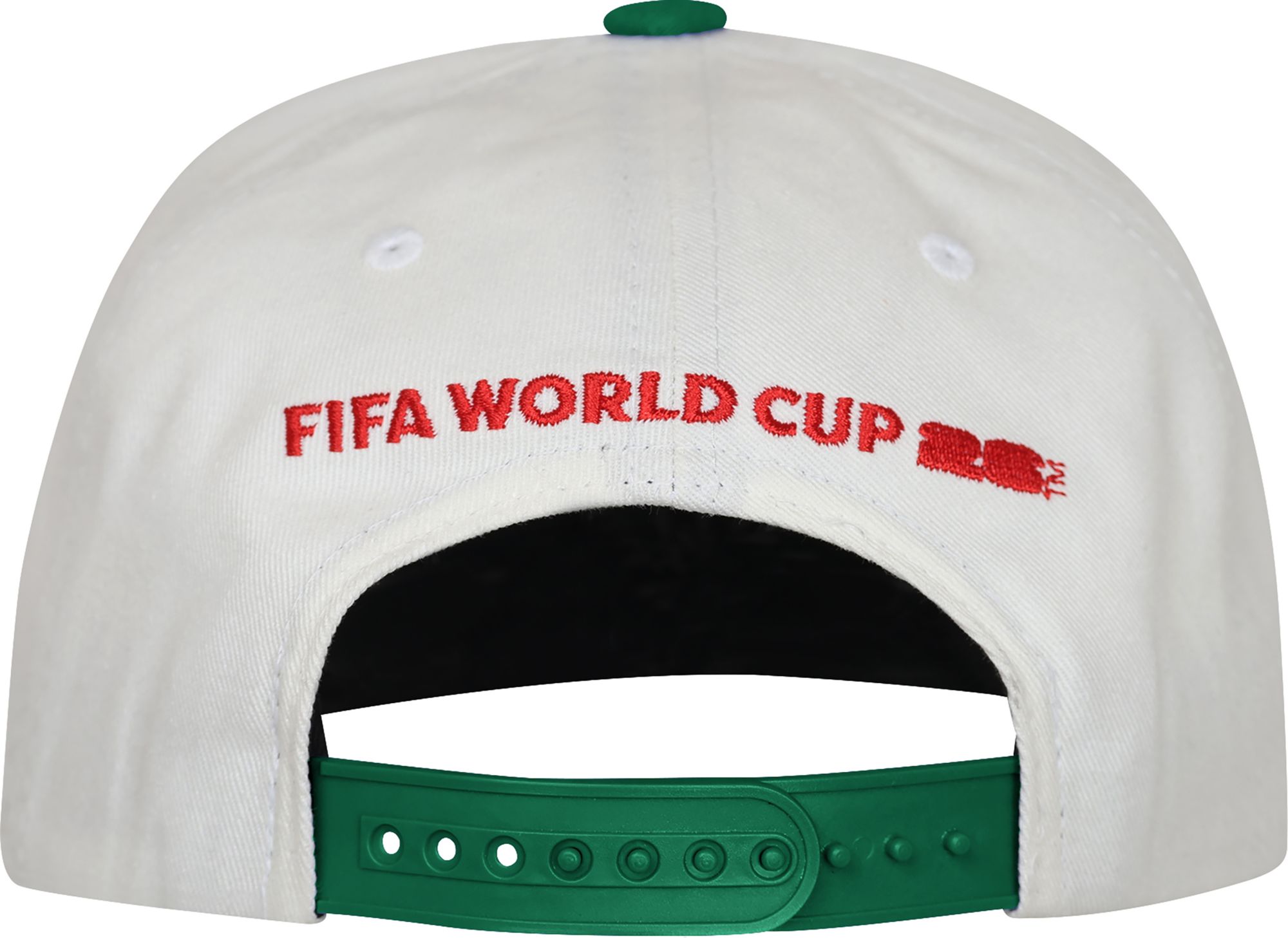 Outerstuff Adult Mexico 2026 Off White Adjustable Snapback Hat product image