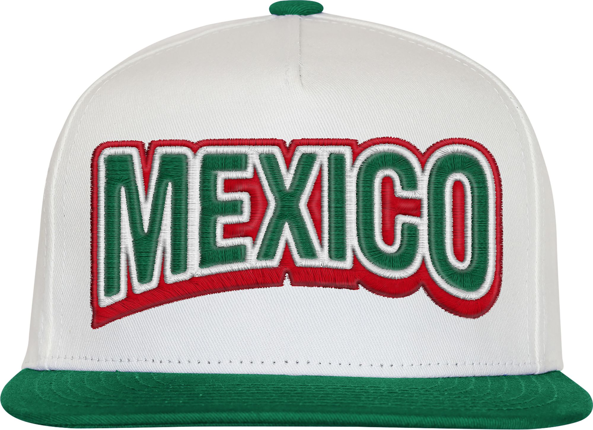 Outerstuff Adult Mexico 2026 Off White Adjustable Snapback Hat product image