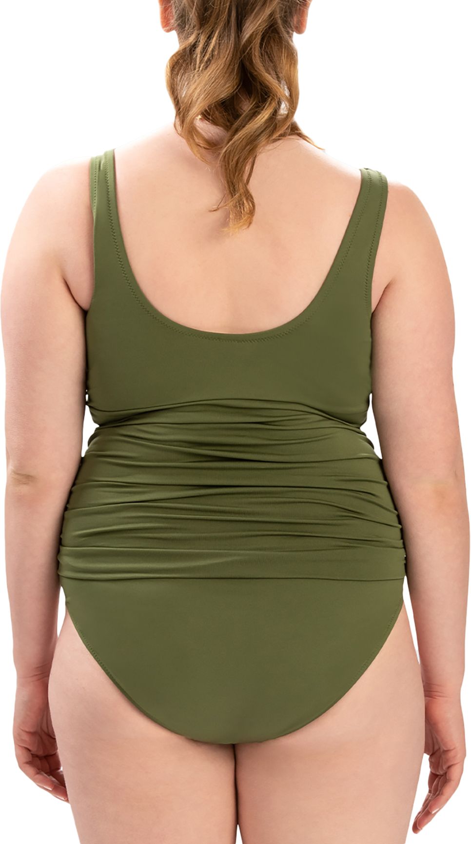 Dolfin Women's Surplice Wrap Front One-Piece Swimsuit product image