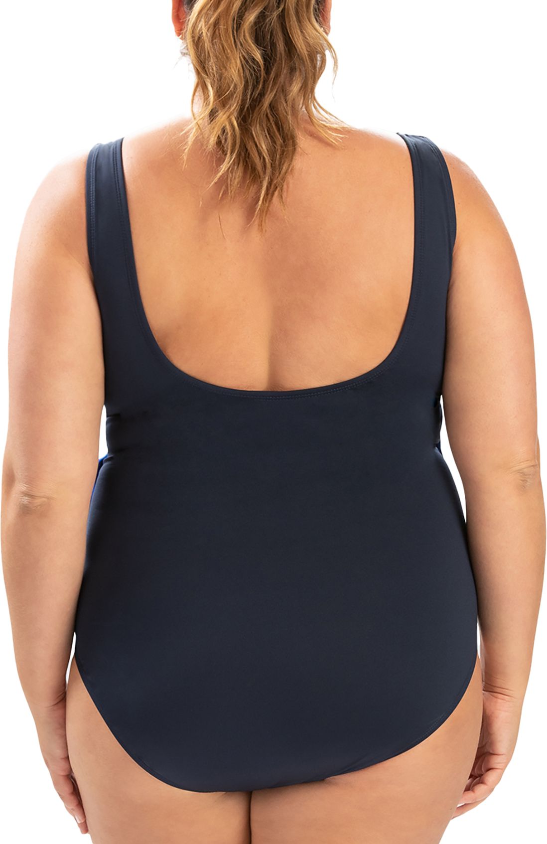 Dolfin Women's Solid Moderate Wrap Front Swimsuit product image