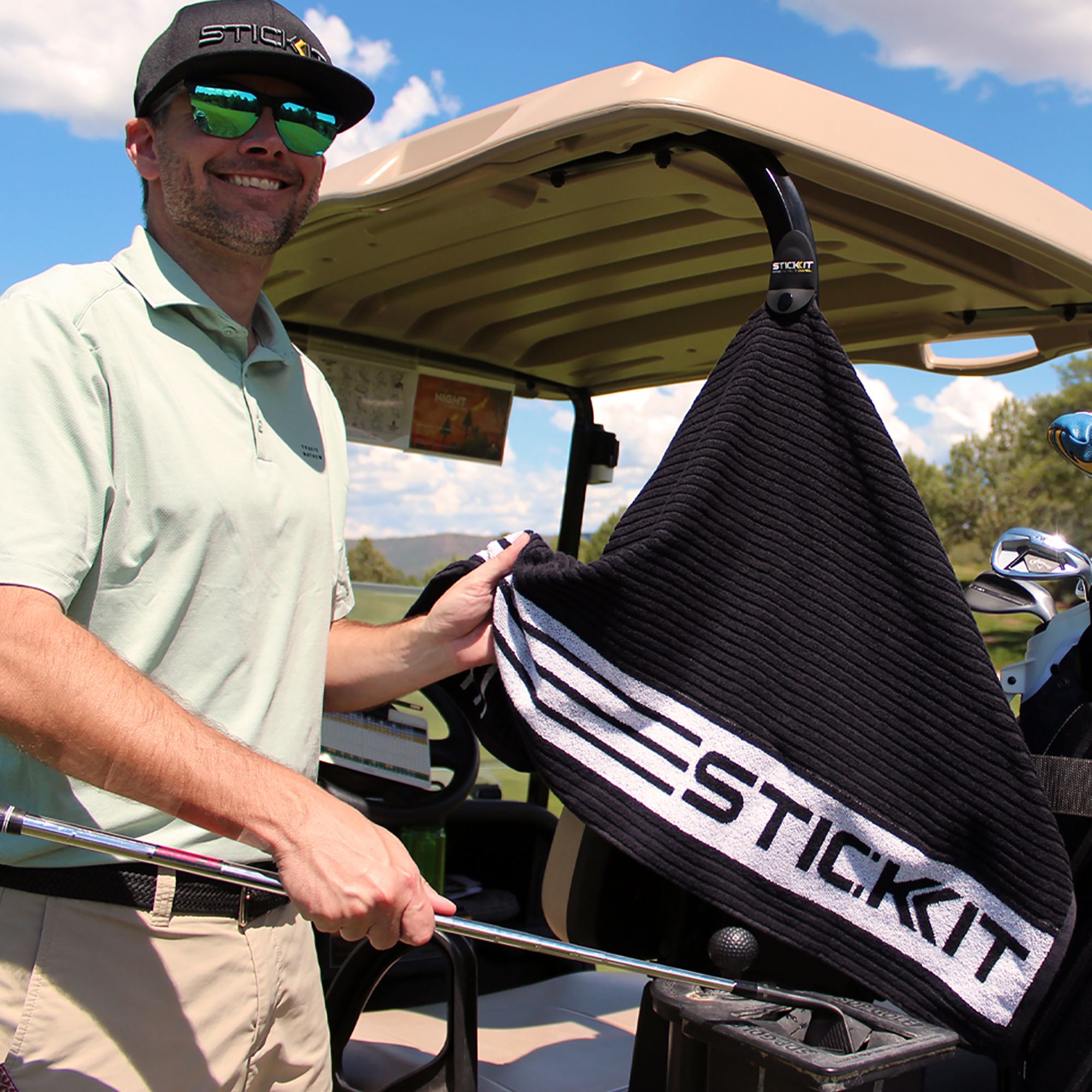 STICKIT Magnetic XL Golf Towel product image