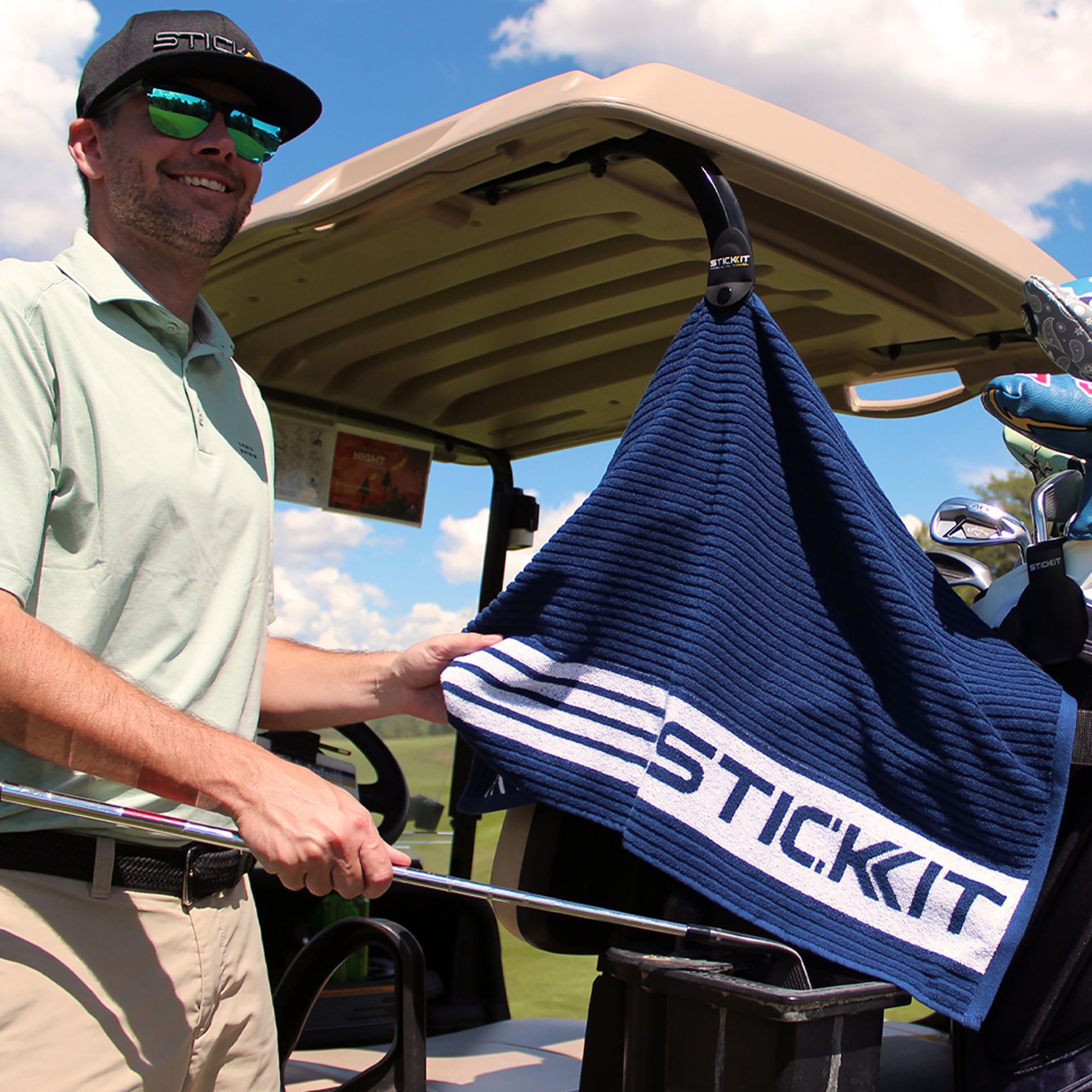 STICKIT Magnetic XL Golf Towel product image
