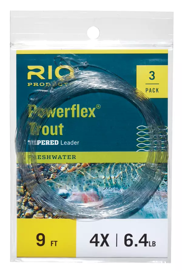 RIO Powerflex Trout Leaders - 3 Pack