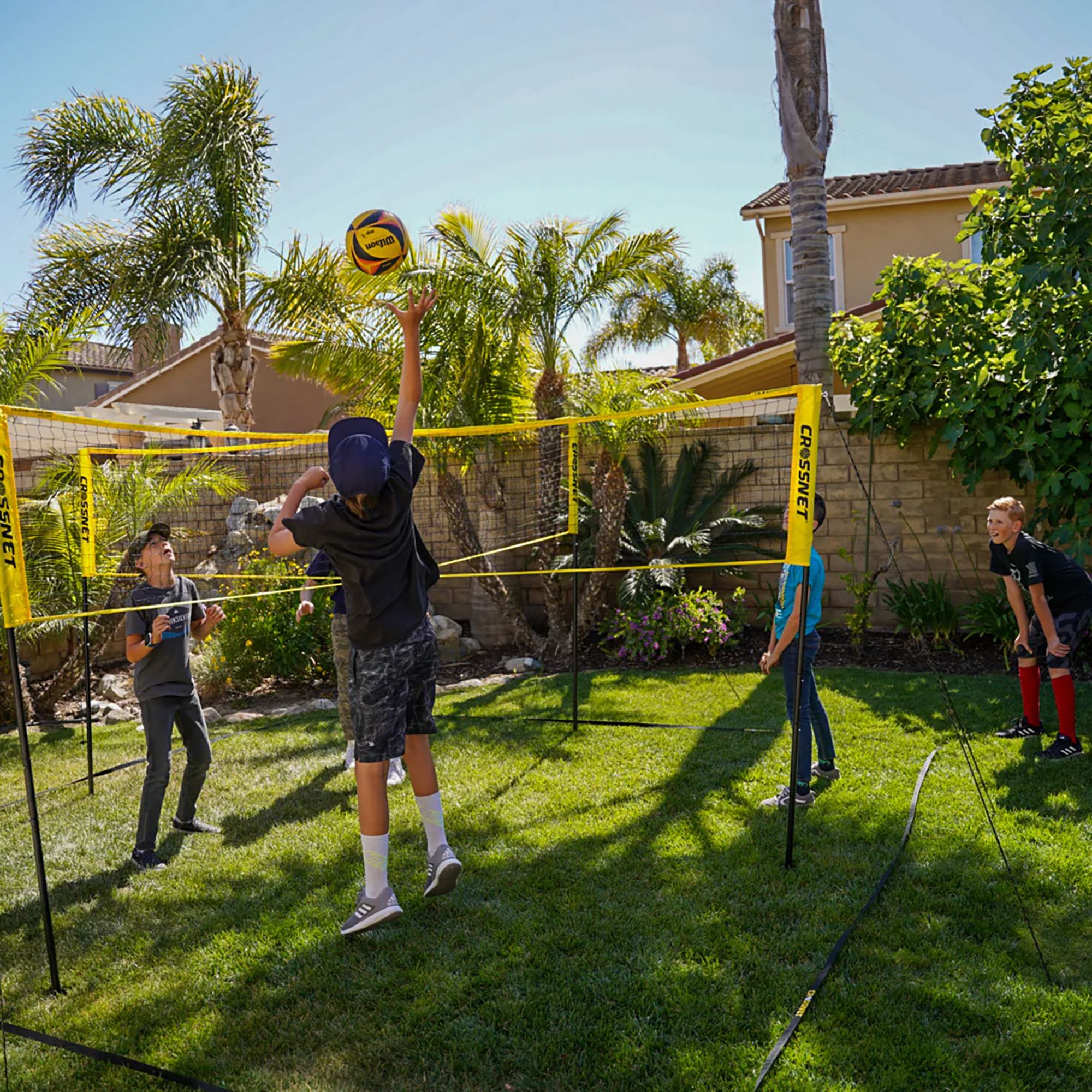 CROSSNET Four Square Volleyball Net product image