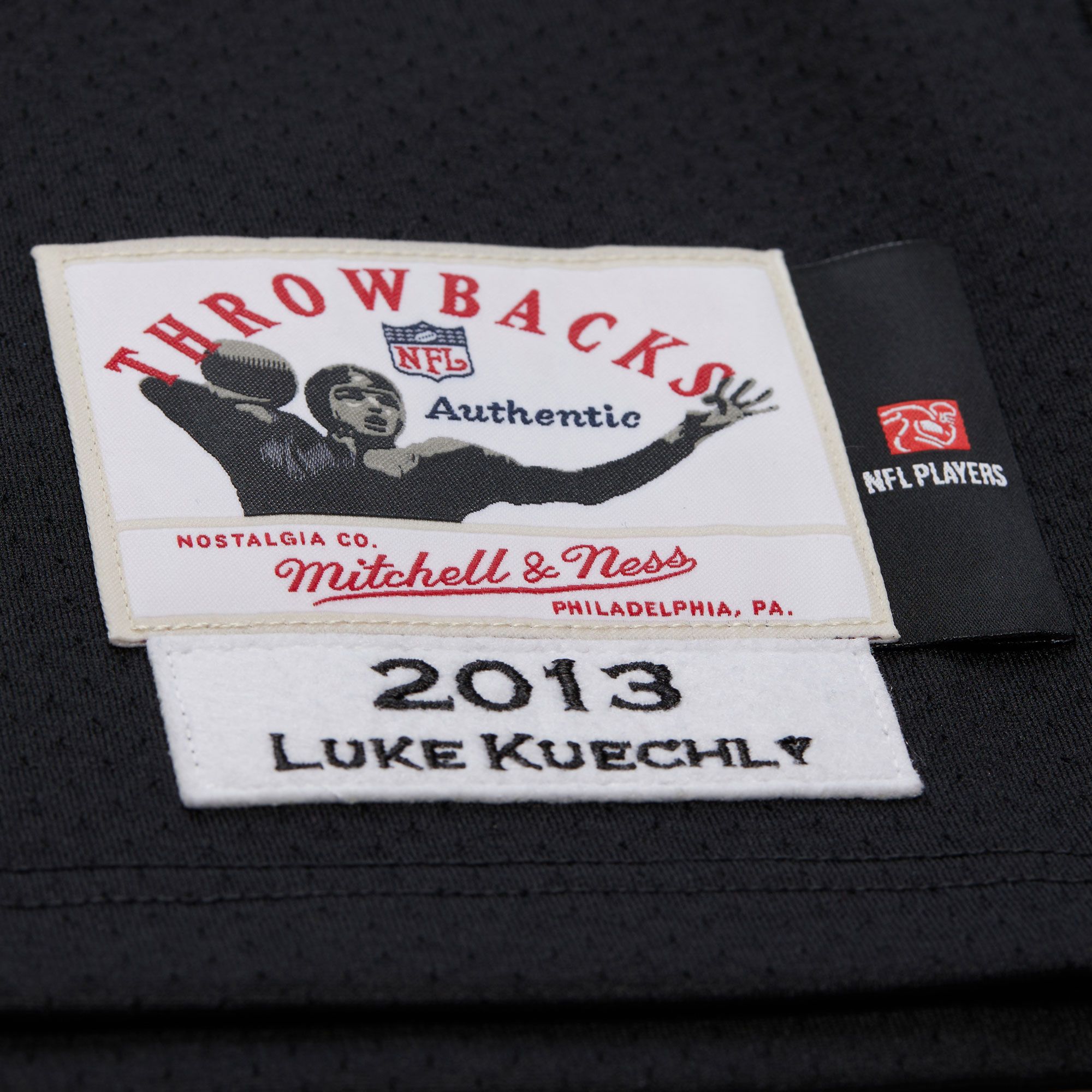 Mitchell & Ness Men's 2013 Carolina Panthers Luke Kuechly #59 Black Legacy Jersey product image