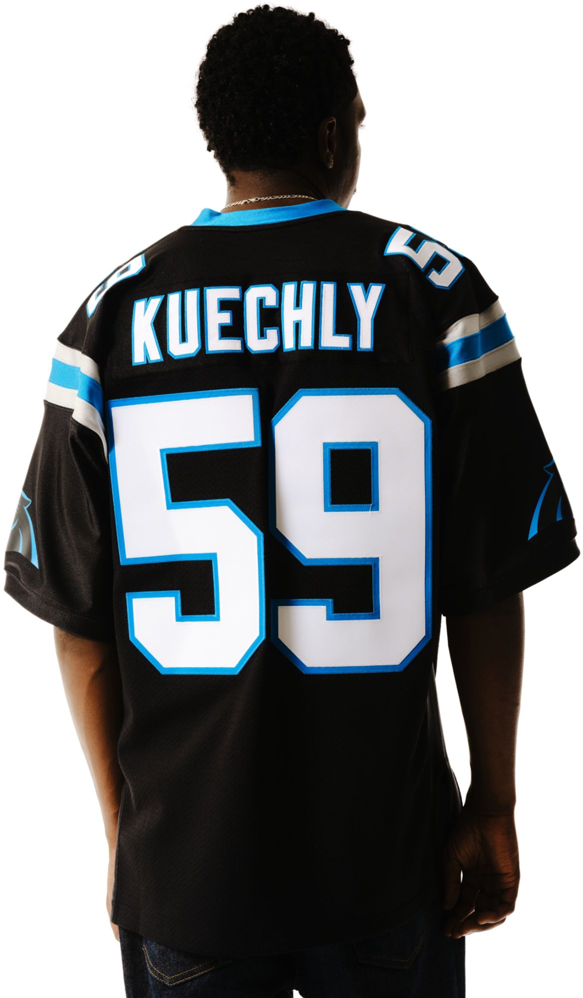 Mitchell & Ness Men's 2013 Carolina Panthers Luke Kuechly #59 Black Legacy Jersey product image