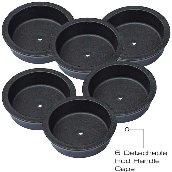 Rush Creek Guy Harvey Shark Bite Fishing Wall Storage 6 Rod Holder product image