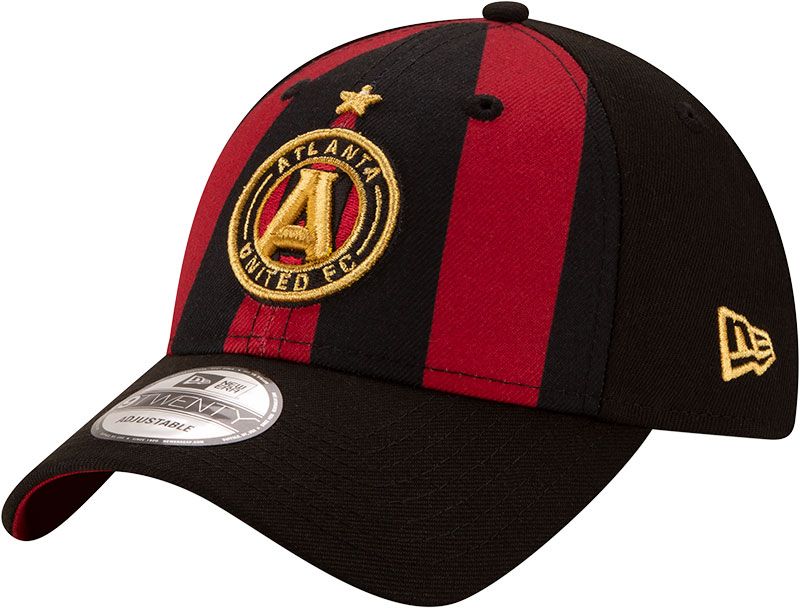 New Era Adult Atlanta United Black Jersey Hook Slouch 9Twenty Adjustable Hat product image