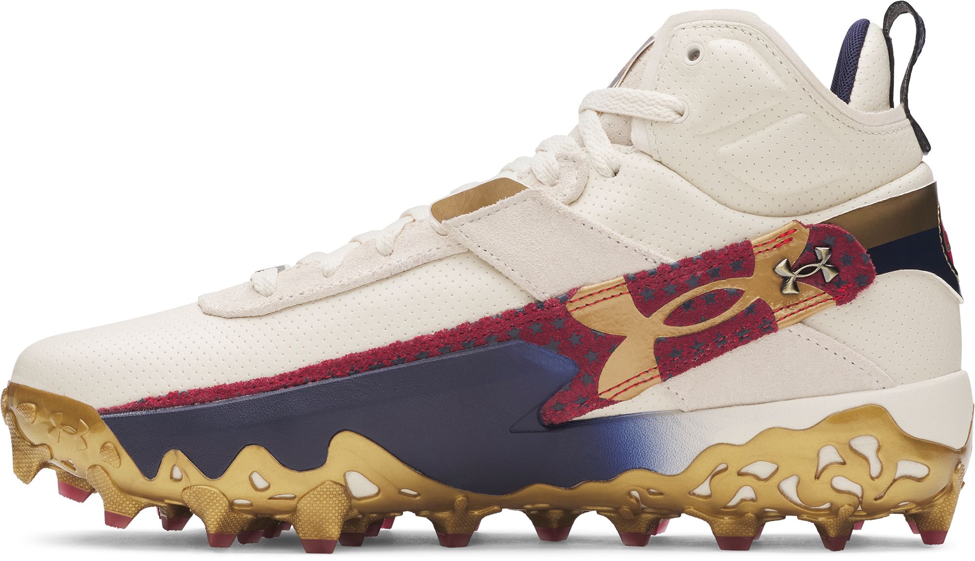 Under Armour Men's Harper 10 Pro USA Mid TPU Baseball Cleats product image