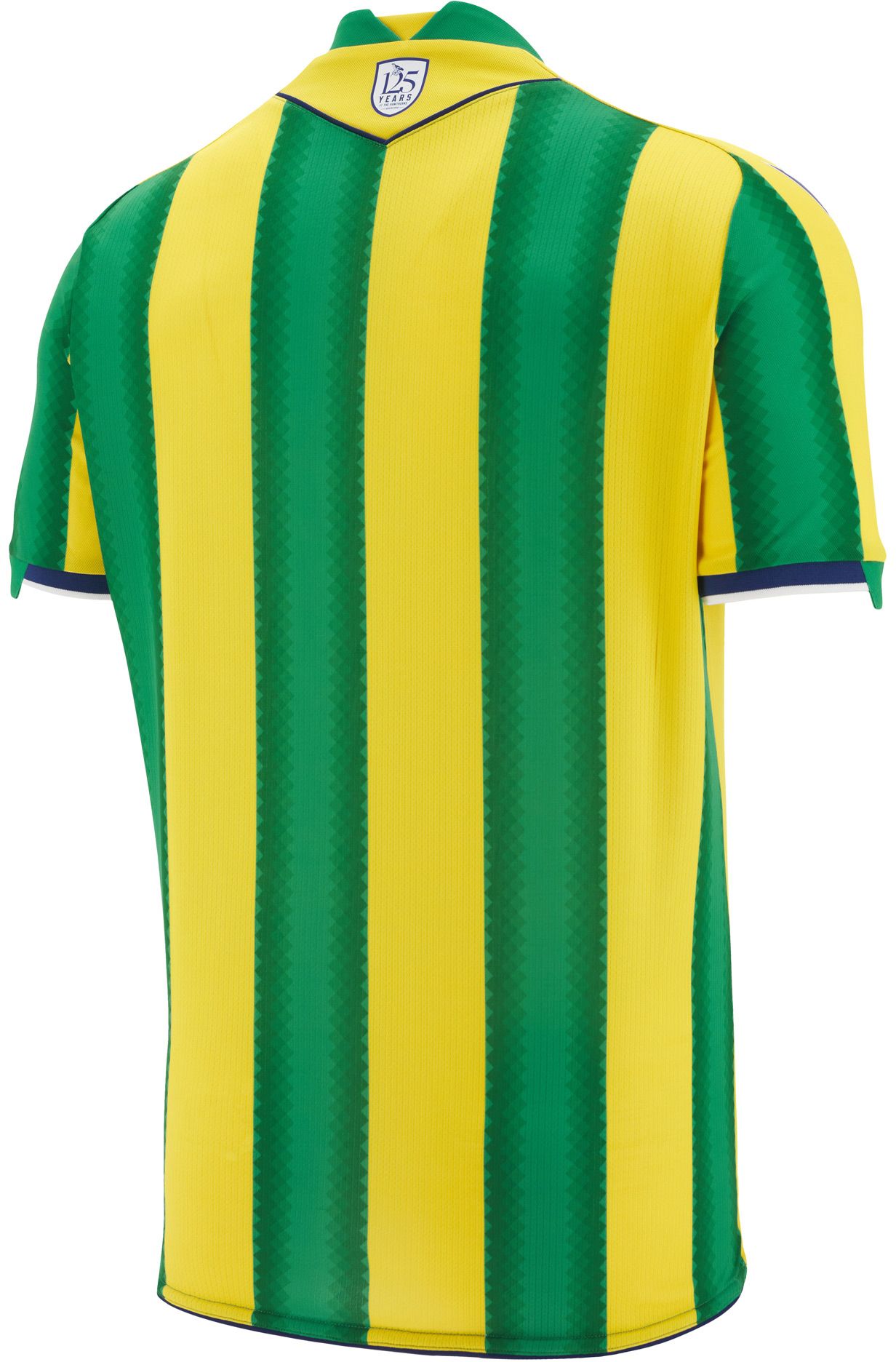 Macron Adult West Bromwich Albion 2025 Yellow Authentic Away Jersey product image
