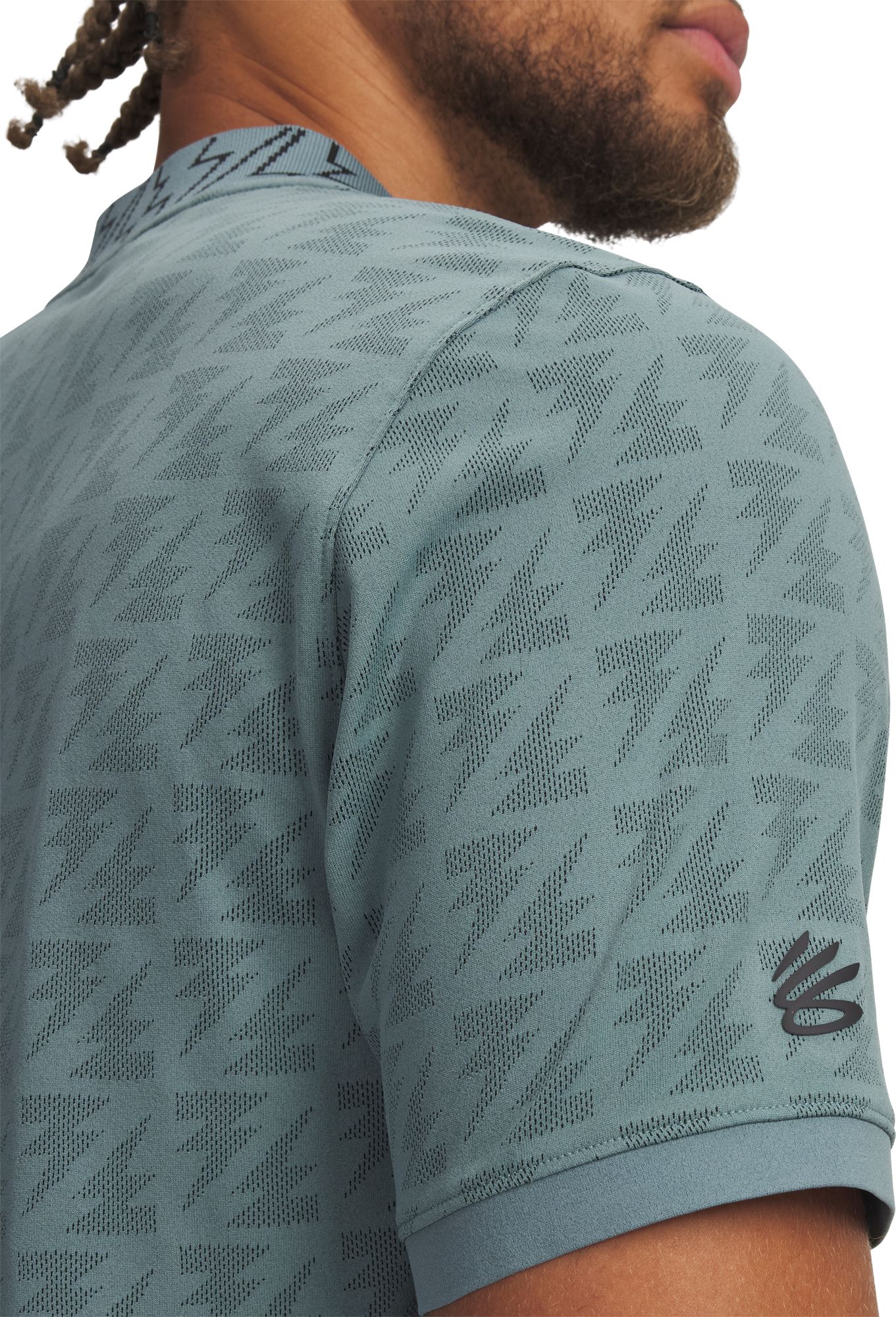 Under Armour Men's Curry Zip Jacquard Golf Polo product image