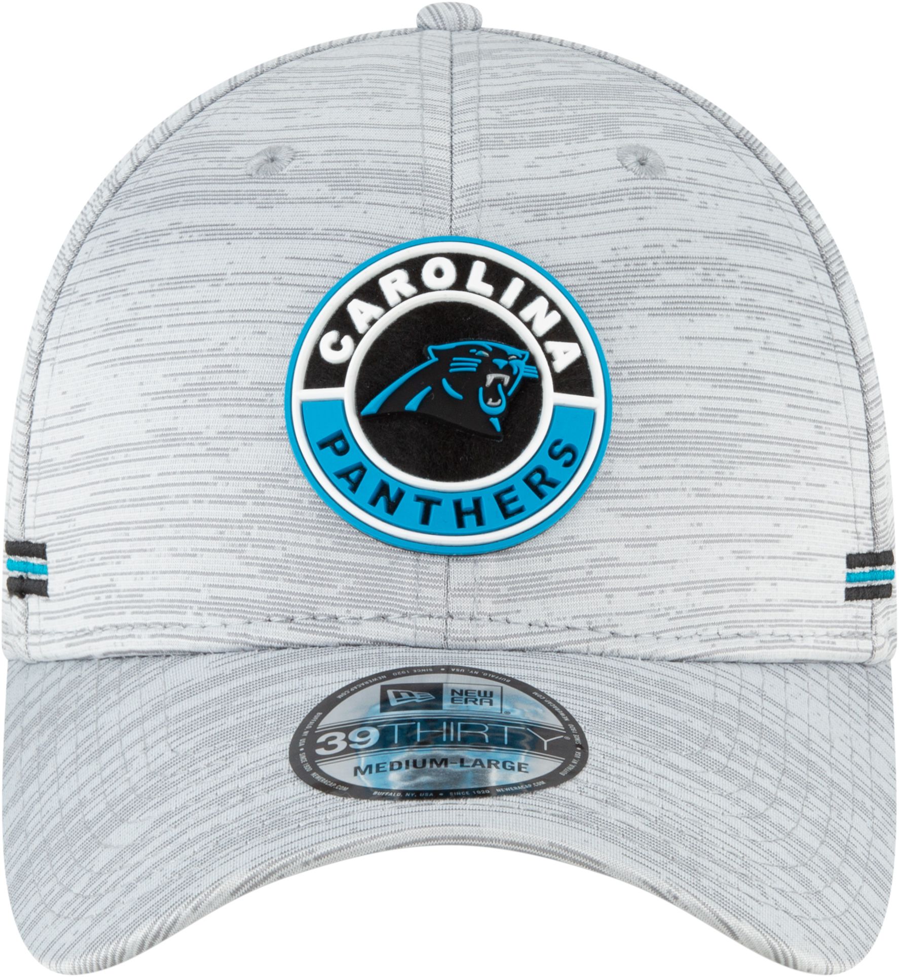 New Era Men's Carolina Panthers Sideline Road 39Thirty Stretch Fit Hat product image