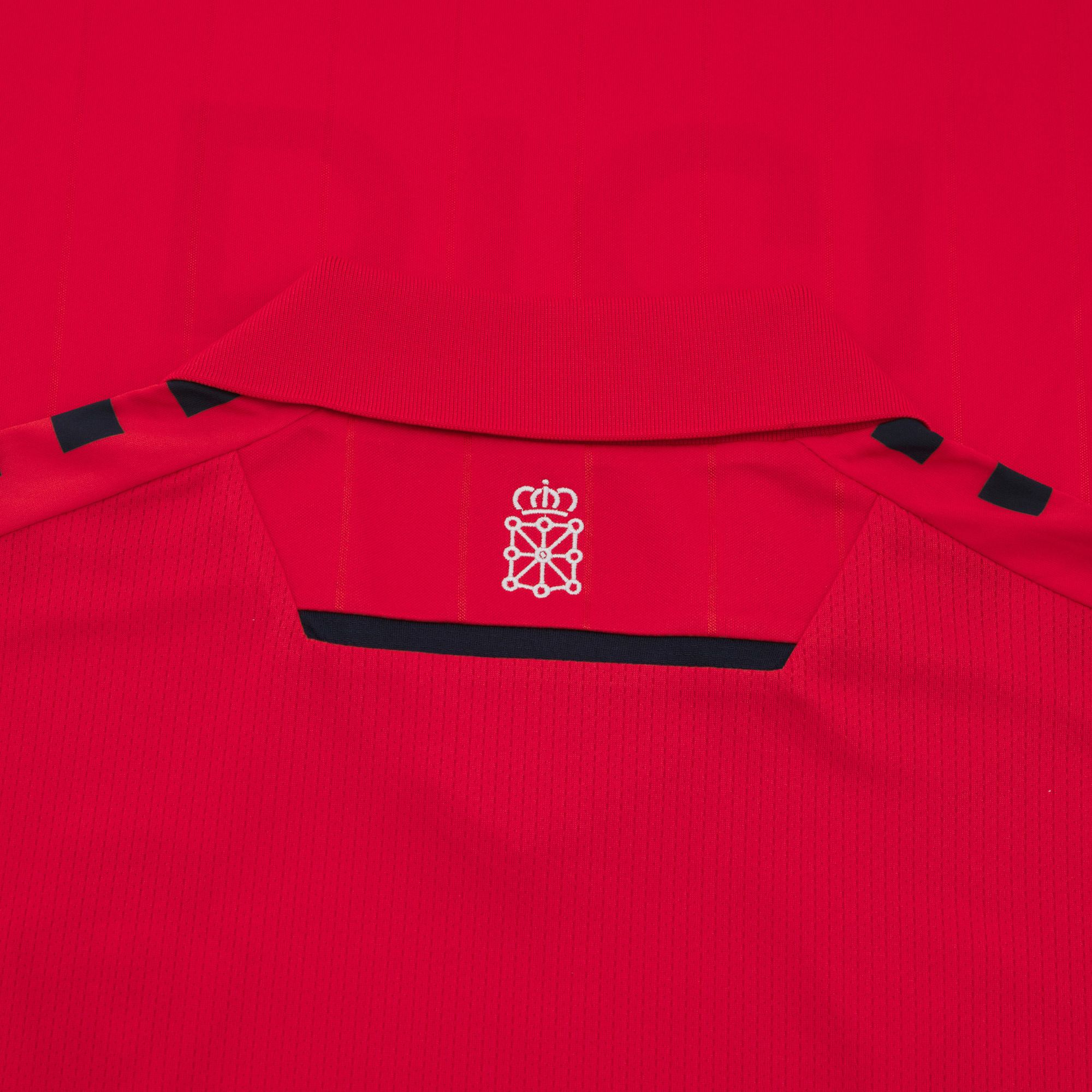 Macron Adult Osasuna 2025 Red Authentic Home Jersey product image