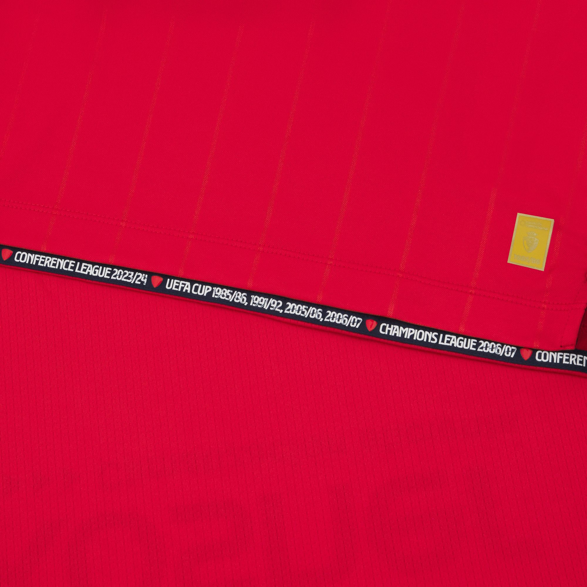 Macron Adult Osasuna 2025 Red Authentic Home Jersey product image