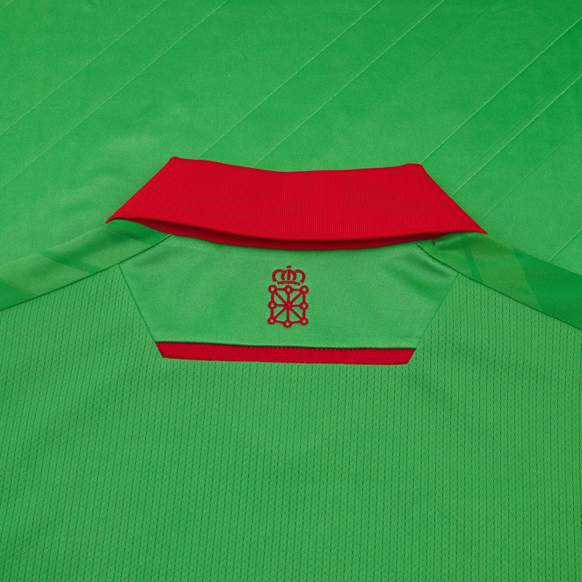 Macron Adult Osasuna 2025 Green Authentic Away Jersey product image