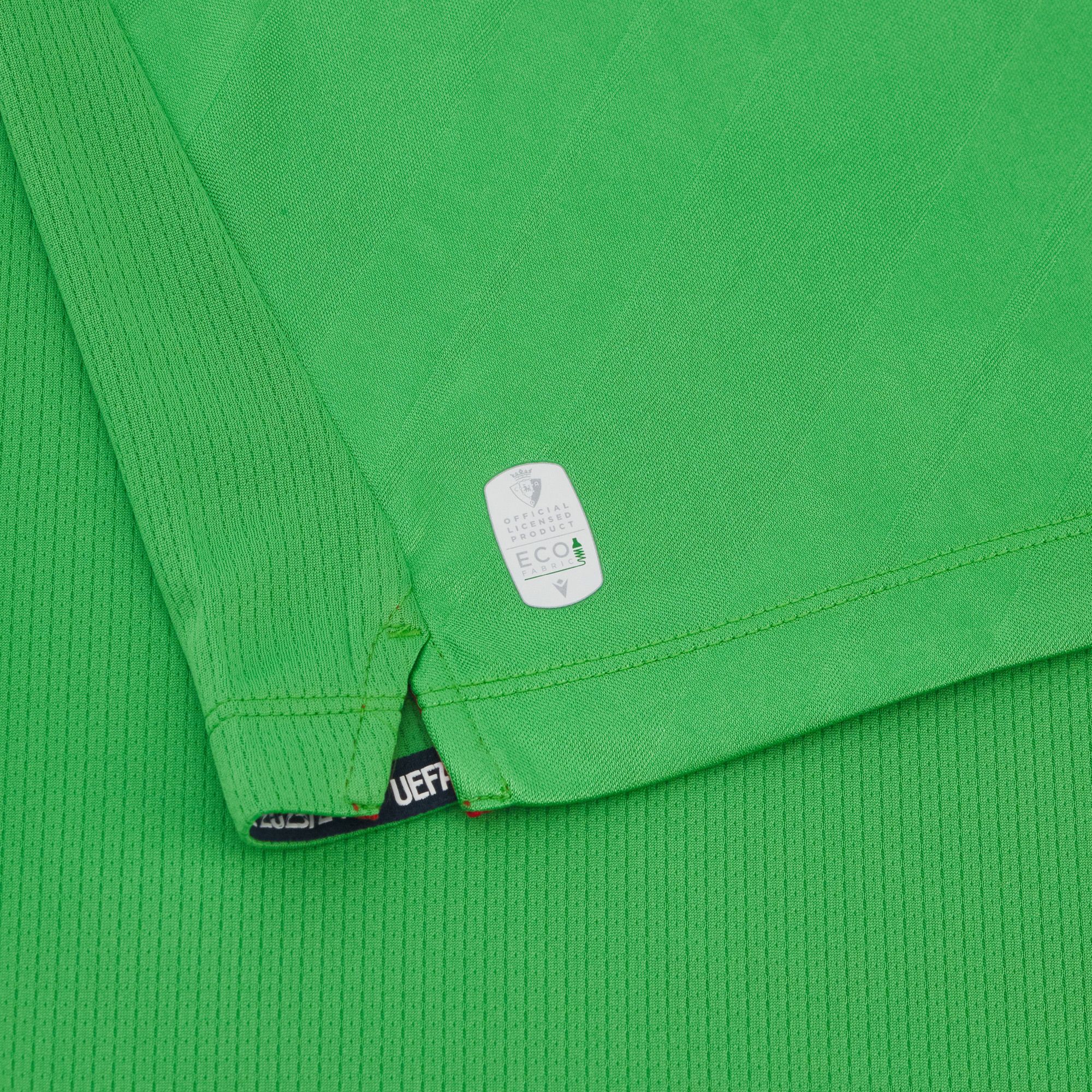 Macron Adult Osasuna 2025 Green Authentic Away Jersey product image