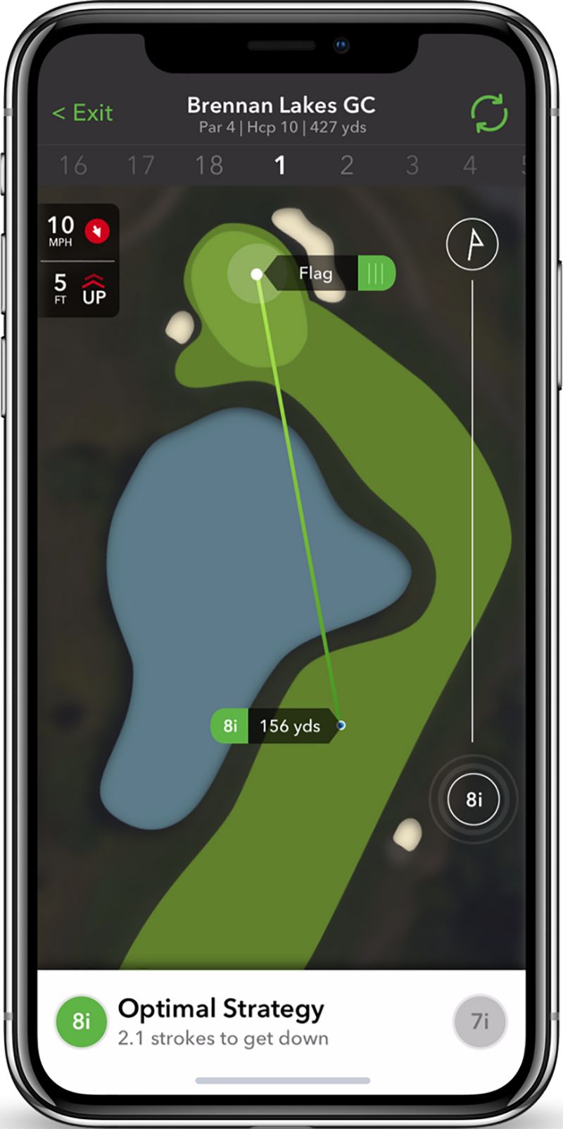 Arccos Caddie Smart Sensor Golf Performance Tracking System product image