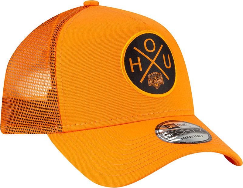 New Era Adult Houston Dynamo 2024 9Forty Logo Black Adjustable Hat product image