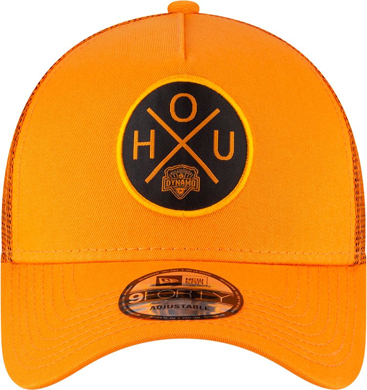 New Era Adult Houston Dynamo 2024 9Forty Logo Black Adjustable Hat product image