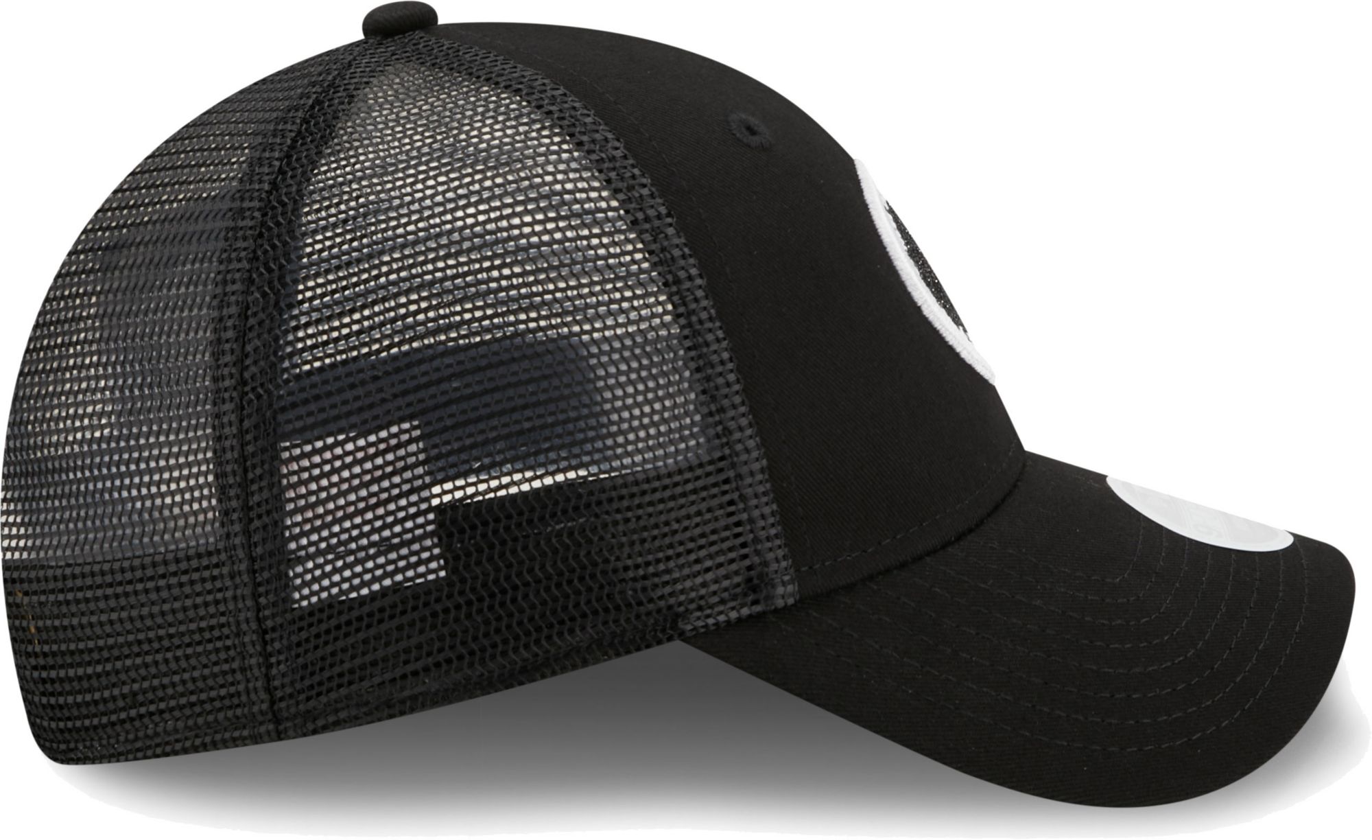 New Era Women's New Orleans Saints Black Sparkle Adjustable Trucker Hat product image