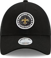 New Era Women's New Orleans Saints Black Sparkle Adjustable Trucker Hat product image