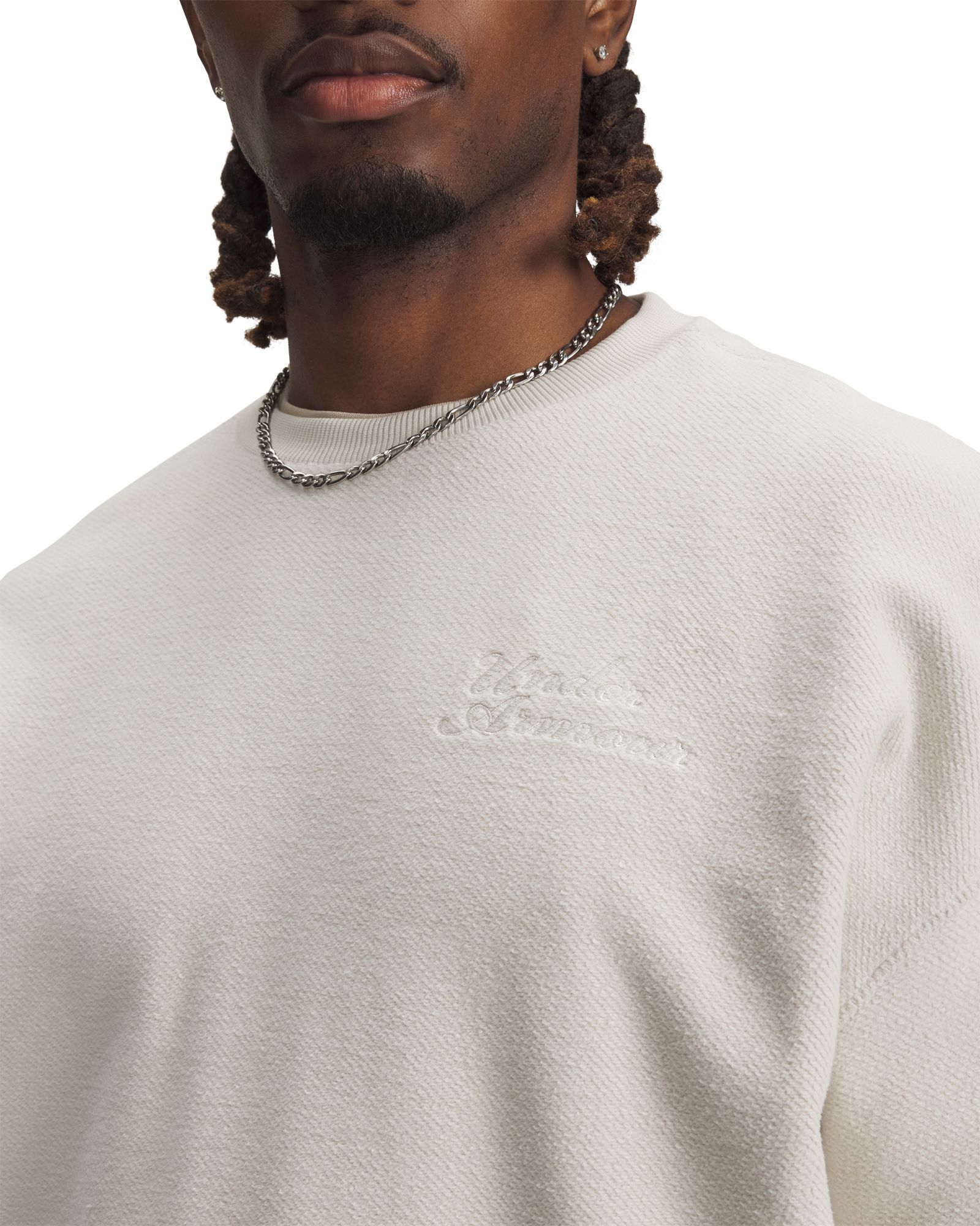 Under Armour Men's Icon Fleece Terry Crewneck Sweatshirt product image