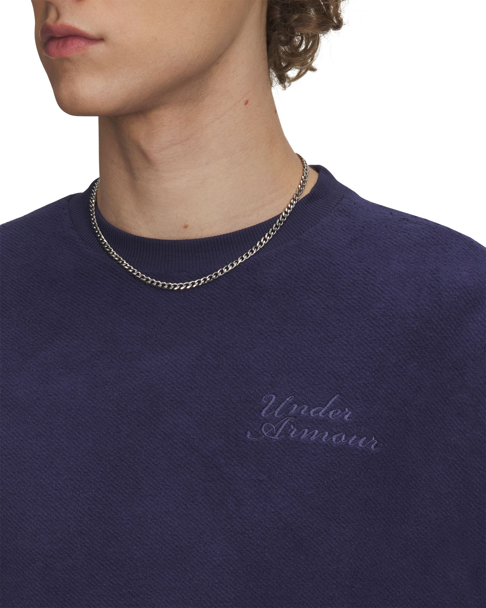 Under Armour Men's Icon Fleece Terry Crewneck Sweatshirt product image