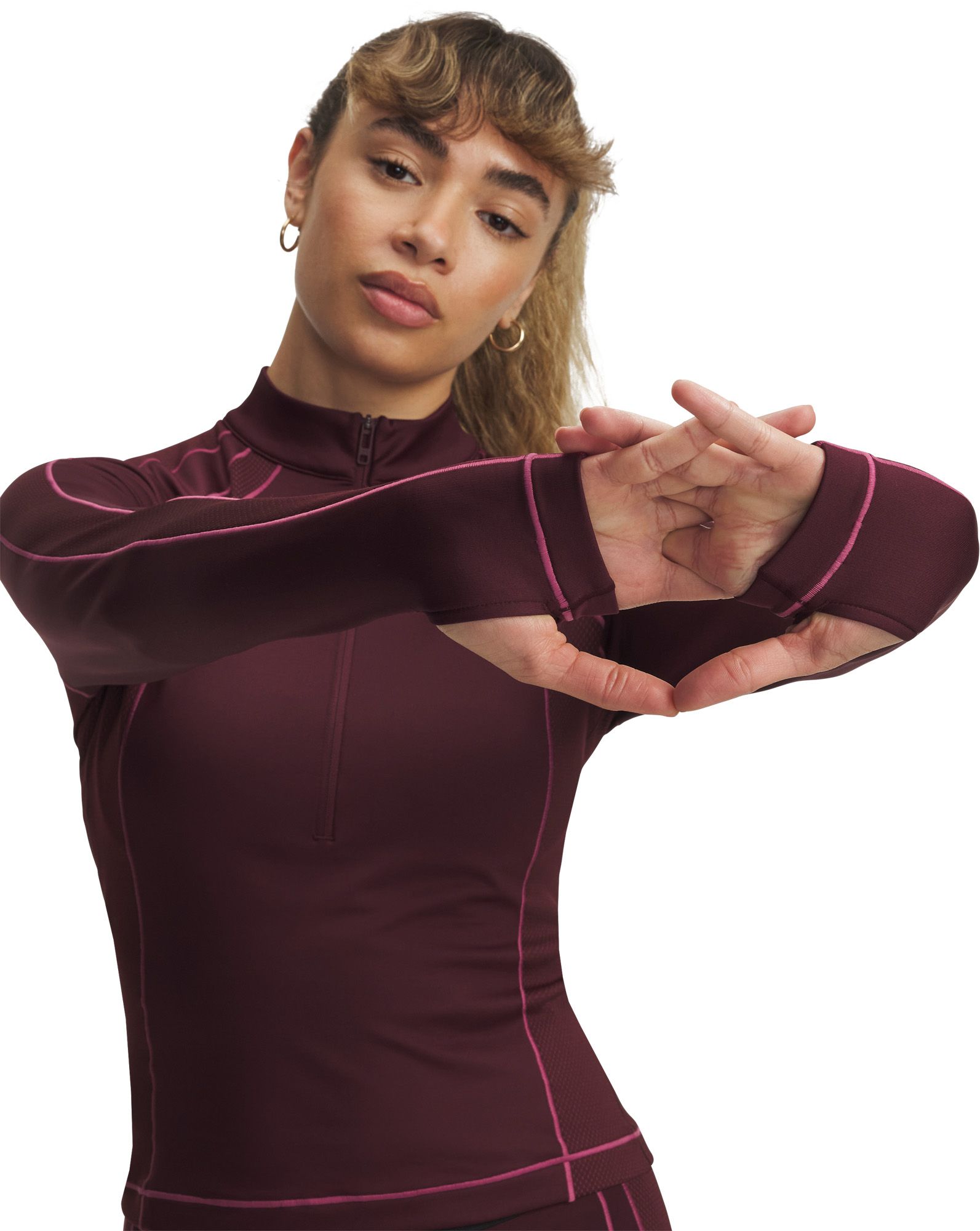 Under Armour Women's ColdGear Textured ½ Zip product image