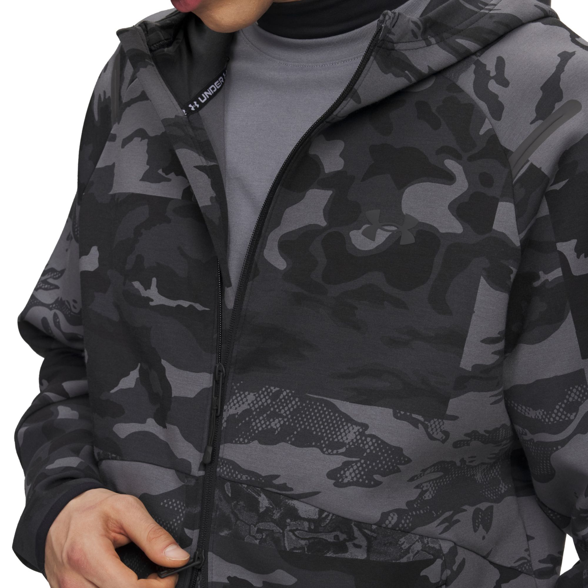 Under Armour Men's Unstoppable Fleece Full-Zip Camo Hoodie product image
