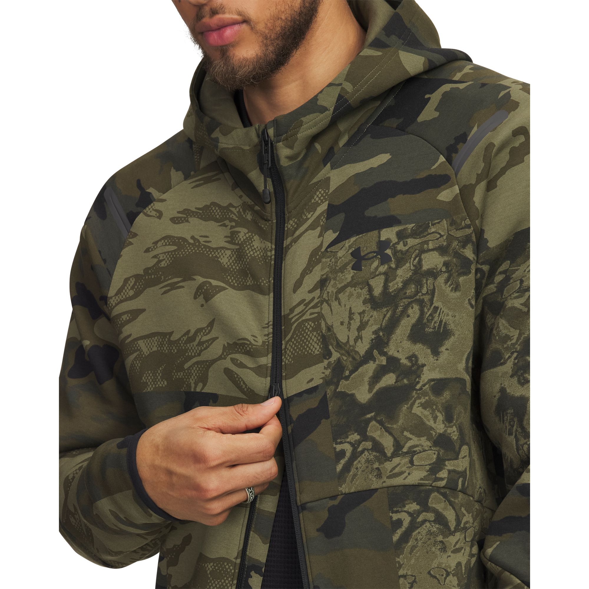 Under Armour Men's Unstoppable Fleece Full-Zip Camo Hoodie product image