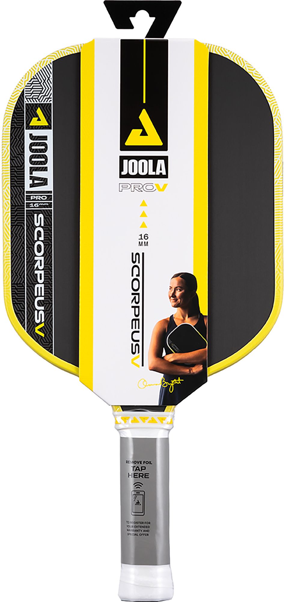 JOOLA Anna Bright Scorpeus Pro V 16mm Pickleball Paddle product image