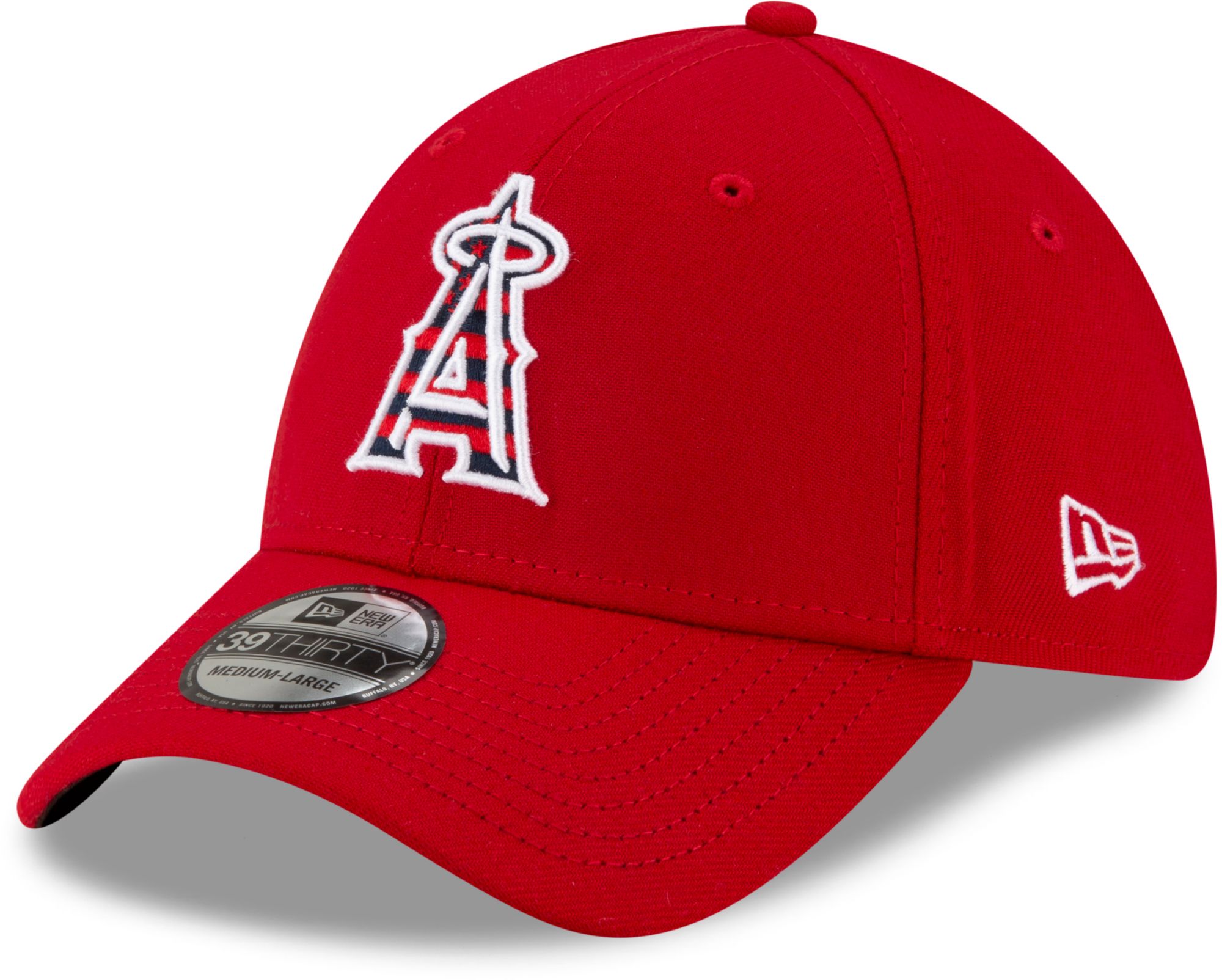 New Era Men's Los Angeles Angels Red 4th of July 39Thirty Fitted Hat product image
