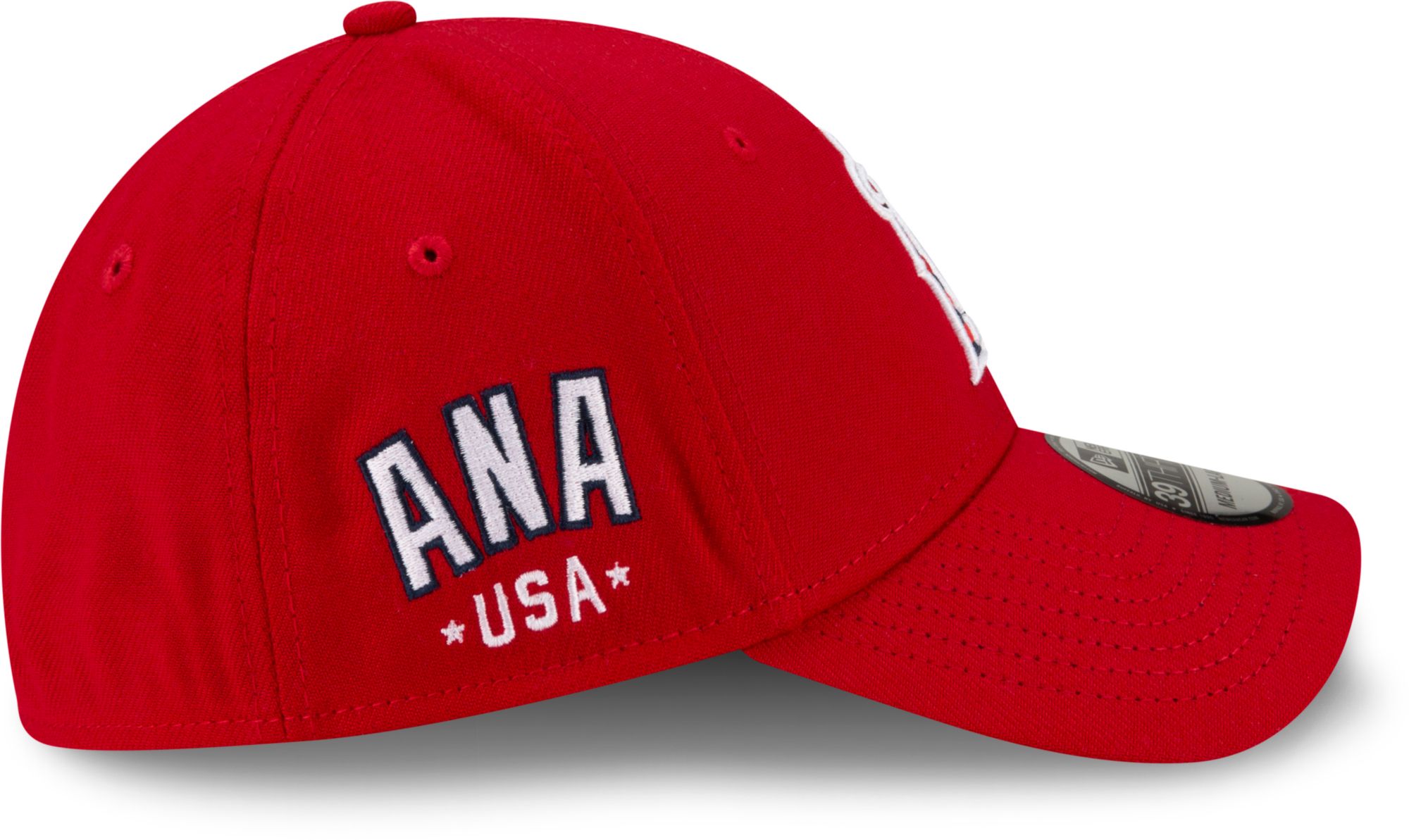 New Era Men's Los Angeles Angels Red 4th of July 39Thirty Fitted Hat product image