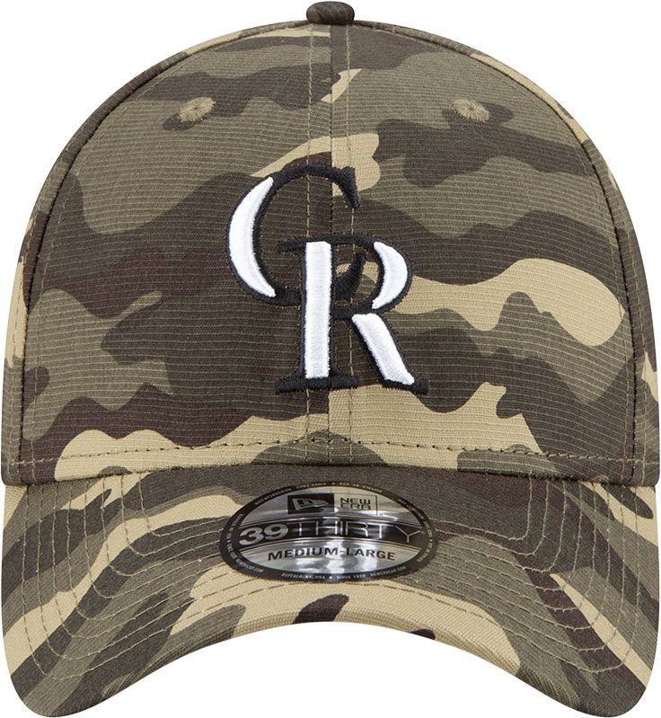 New Era Men's Colorado Rockies Camo Armed Forces 39Thirty Fitted Hat product image