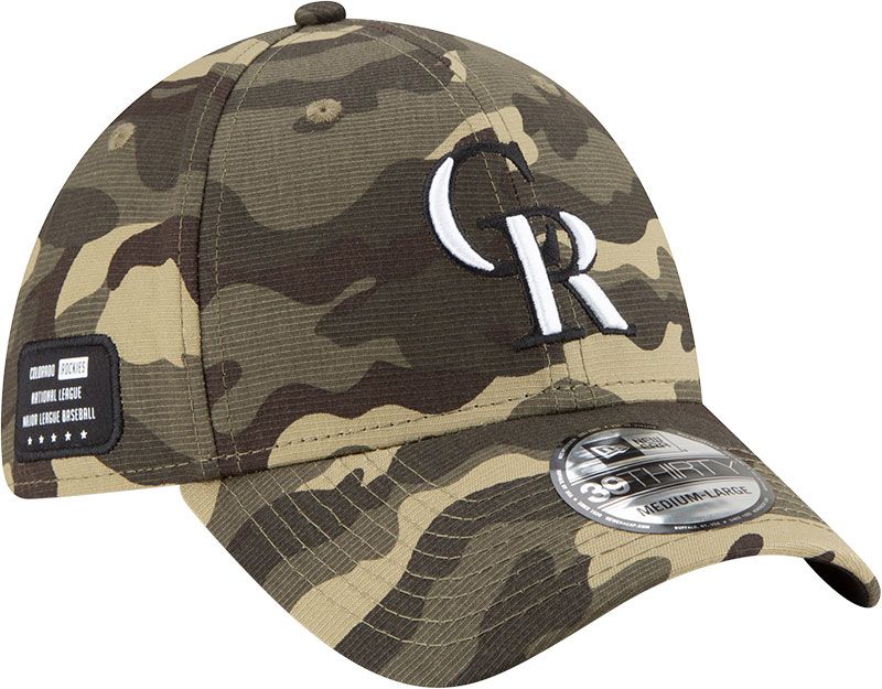 New Era Men's Colorado Rockies Camo Armed Forces 39Thirty Fitted Hat product image