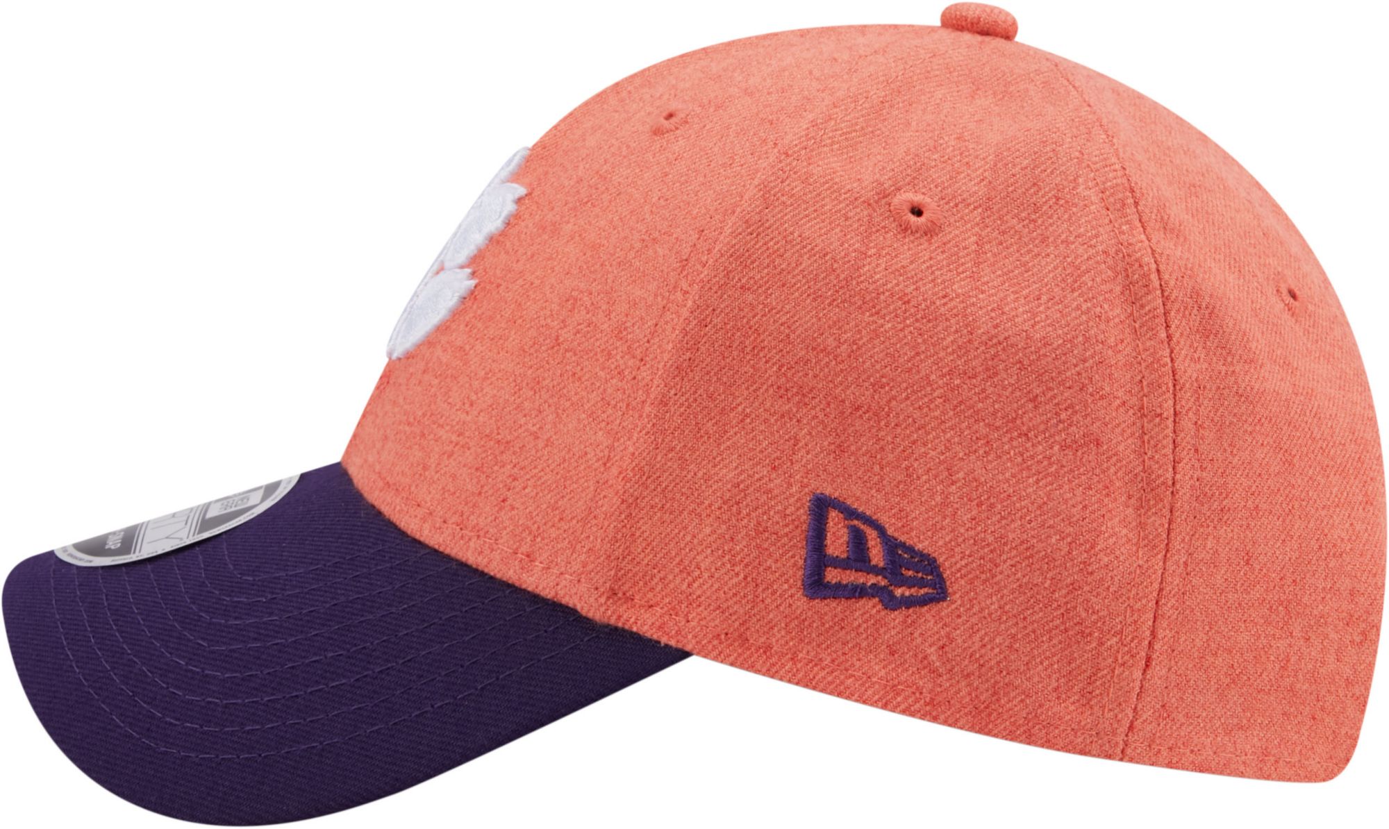 New Era Men's Clemson Tigers Orange League 9Forty Adjustable Hat product image