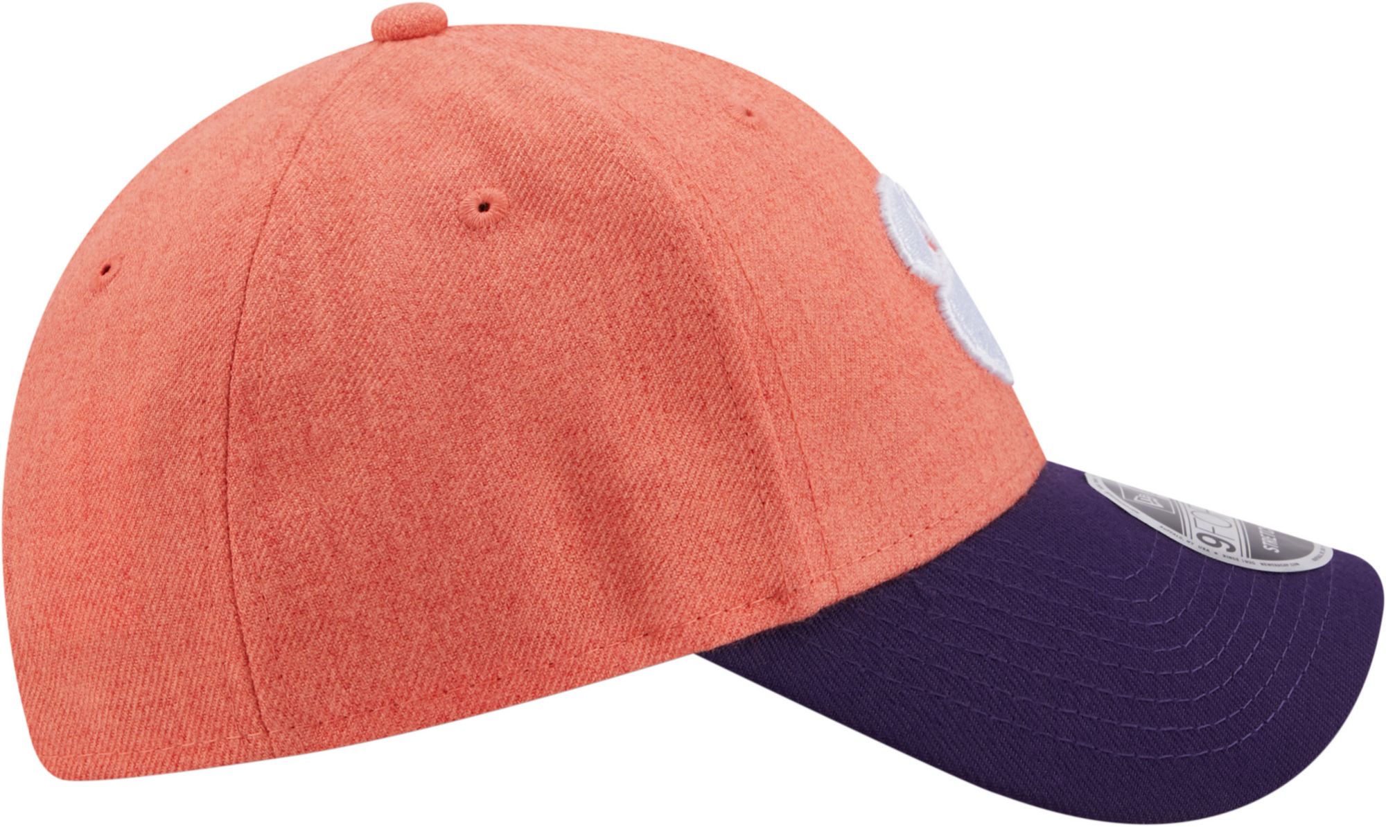 New Era Men's Clemson Tigers Orange League 9Forty Adjustable Hat product image