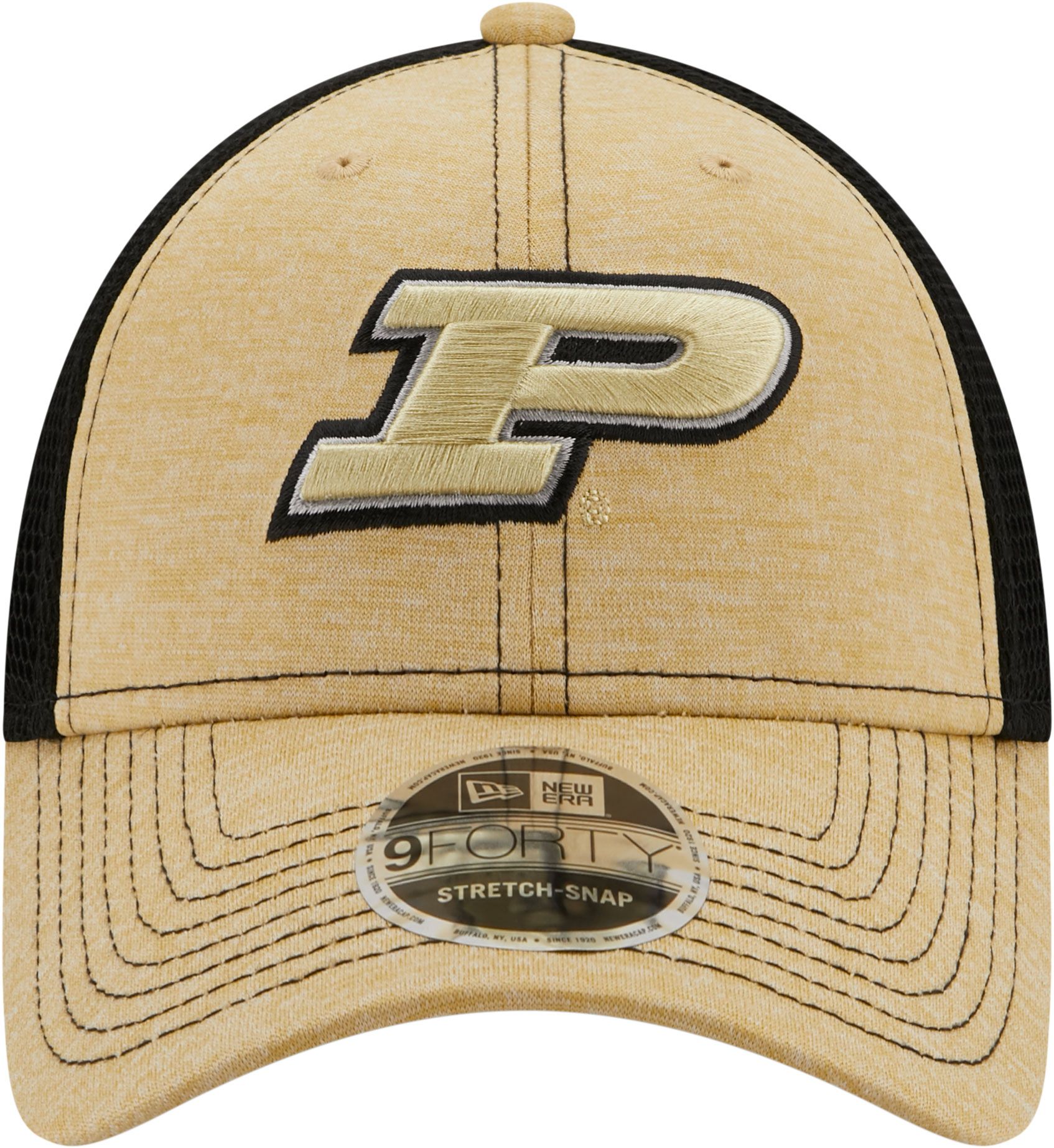 New Era Men's Purdue Boilermakers 9Forty Neo Adjustable Black Hat product image