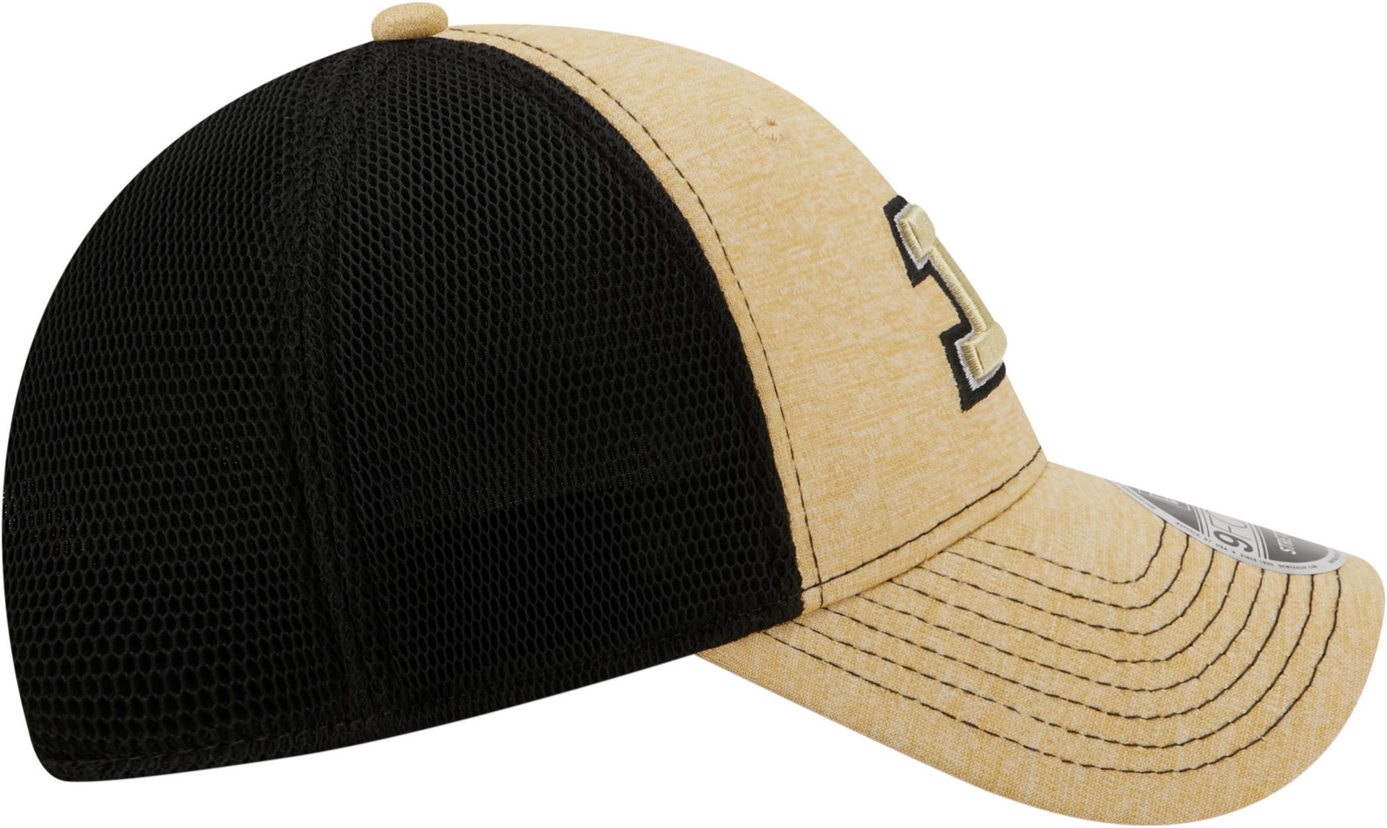 New Era Men's Purdue Boilermakers 9Forty Neo Adjustable Black Hat product image