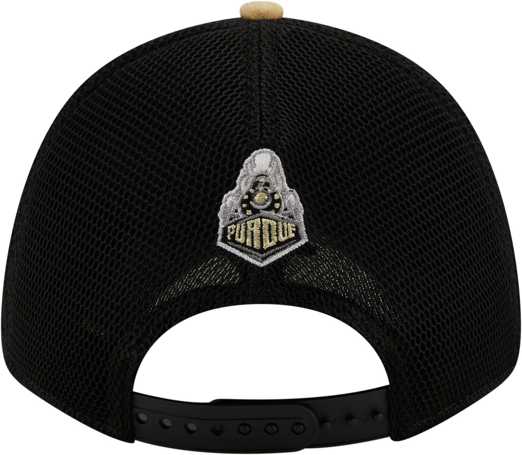 New Era Men's Purdue Boilermakers 9Forty Neo Adjustable Black Hat product image