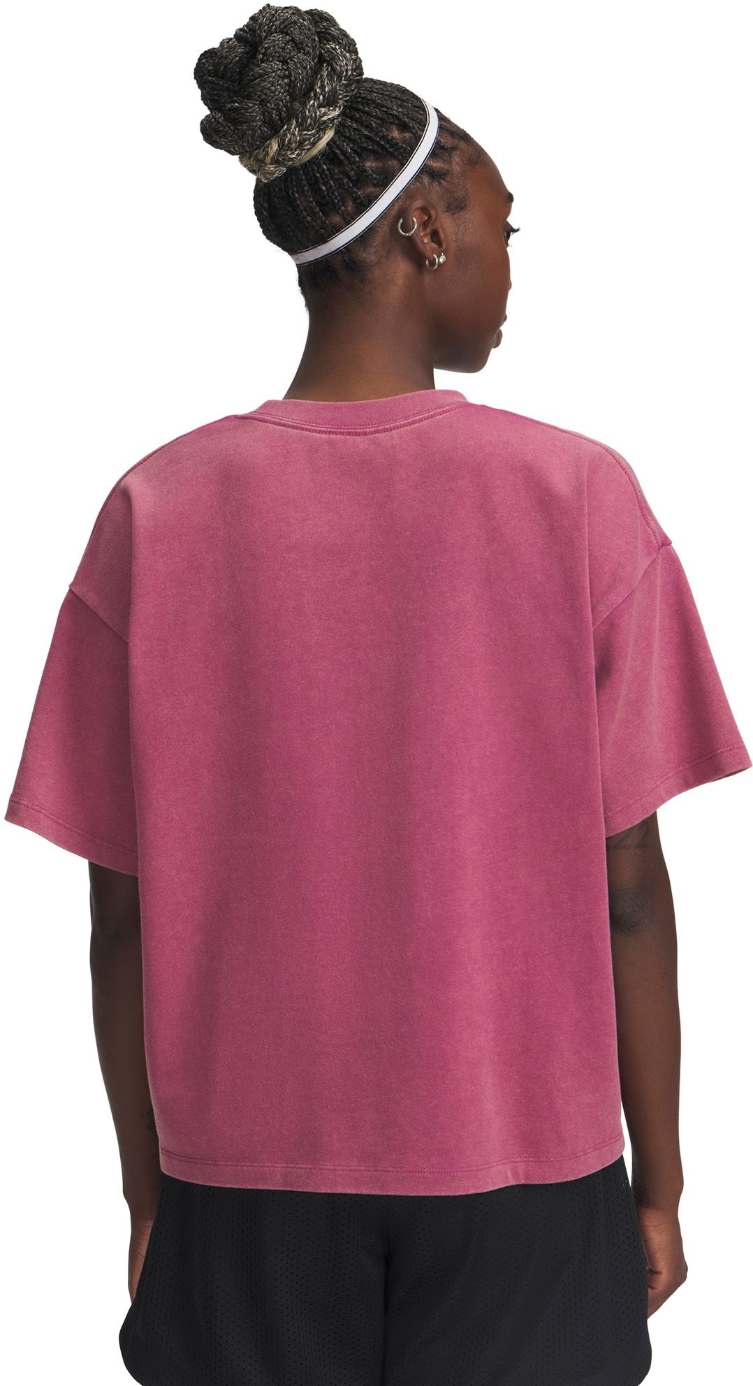 Under Armour Women's Heavyweight Boxy Wash Short Sleeve T-Shirt product image