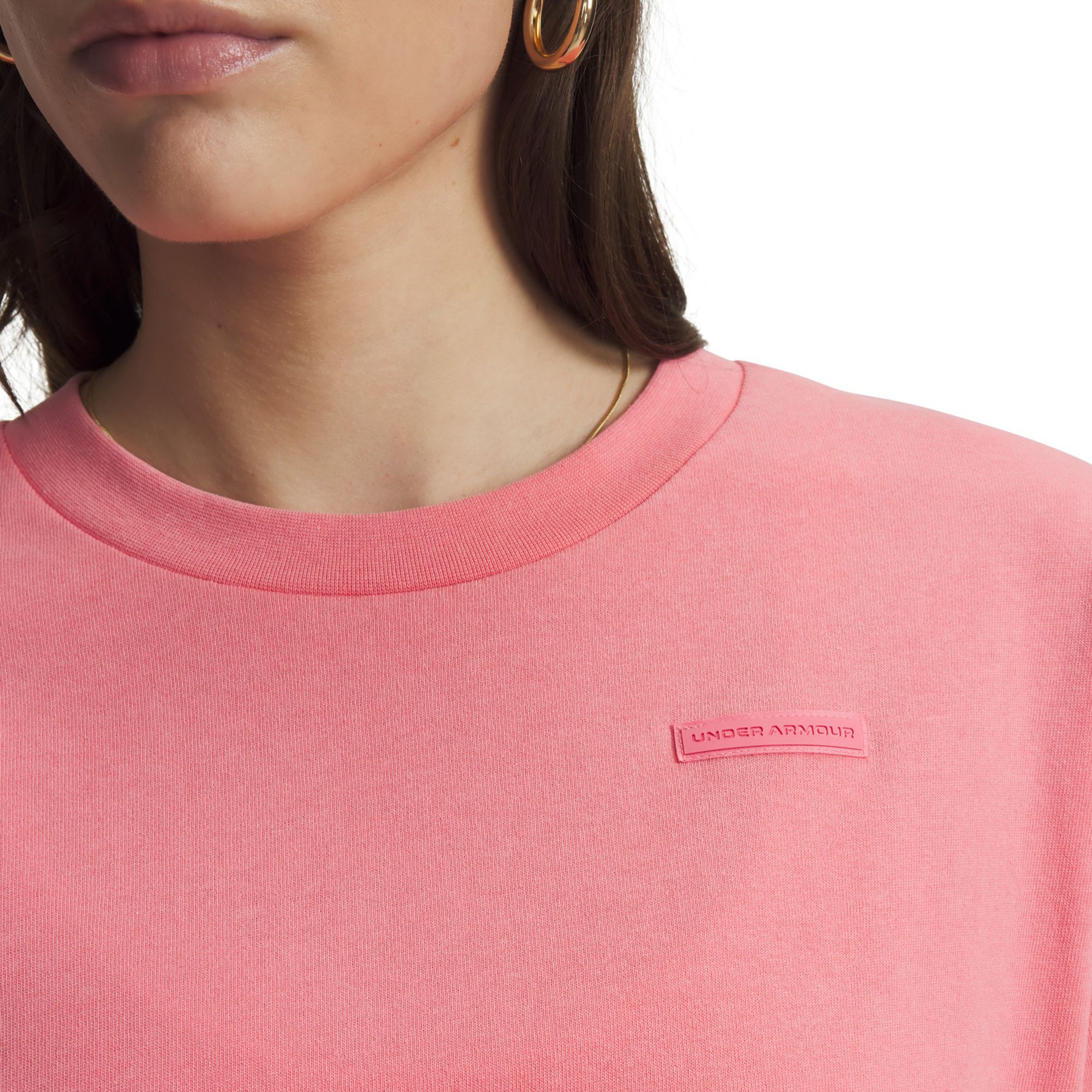 Under Armour Women's Heavyweight Boxy Wash Short Sleeve T-Shirt product image