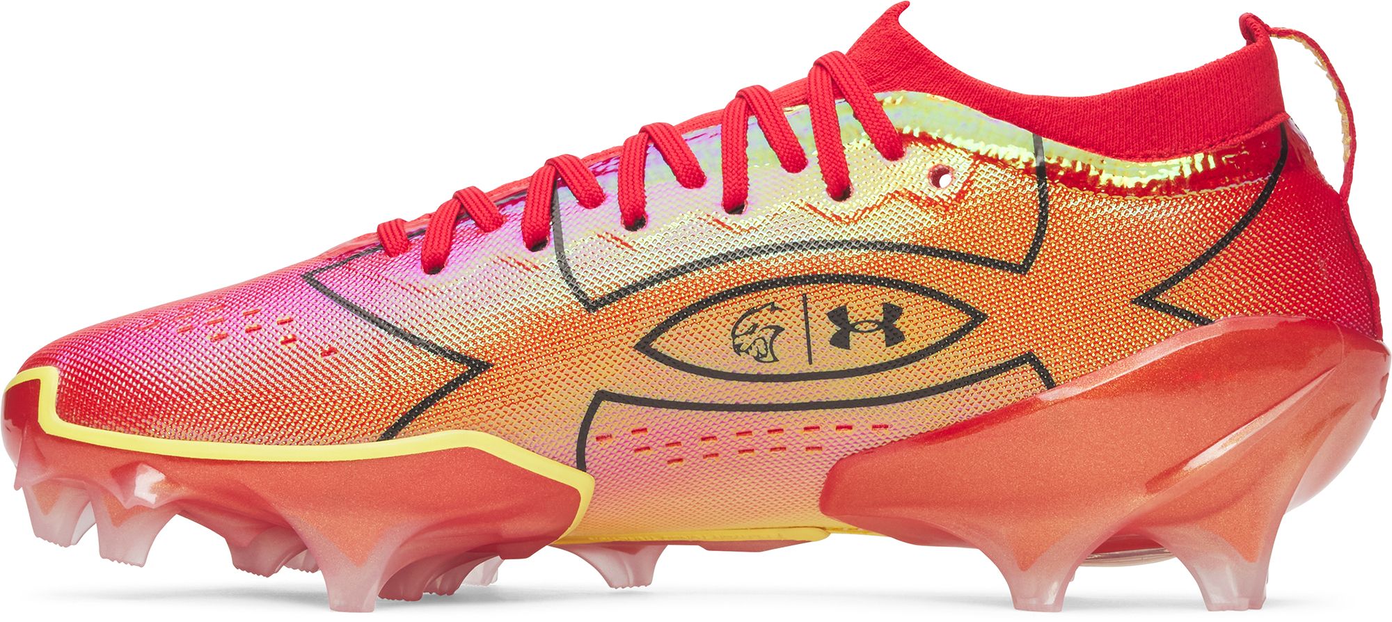 Under Armour x Dodge Blur Pro Hellcat Football Cleats product image