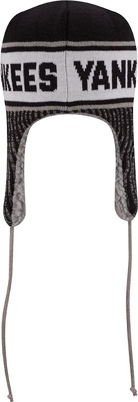 New Era Men's New York Yankees Navy Trapper Knit Hat product image