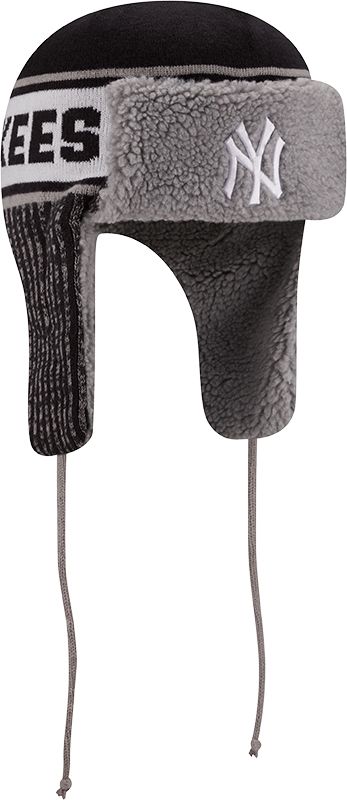 New Era Men's New York Yankees Navy Trapper Knit Hat product image