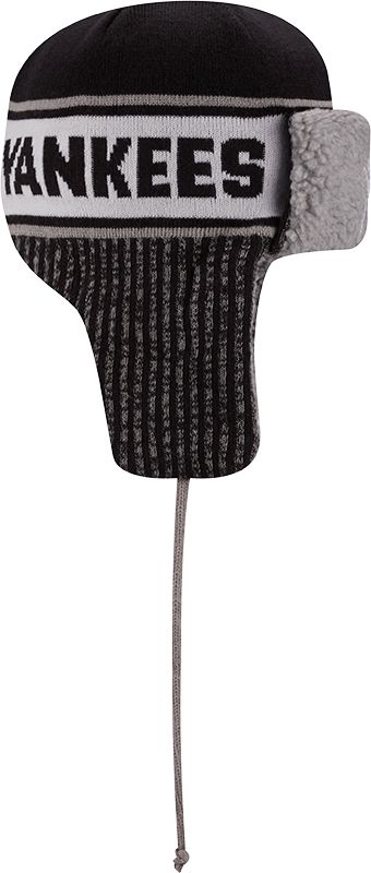 New Era Men's New York Yankees Navy Trapper Knit Hat product image