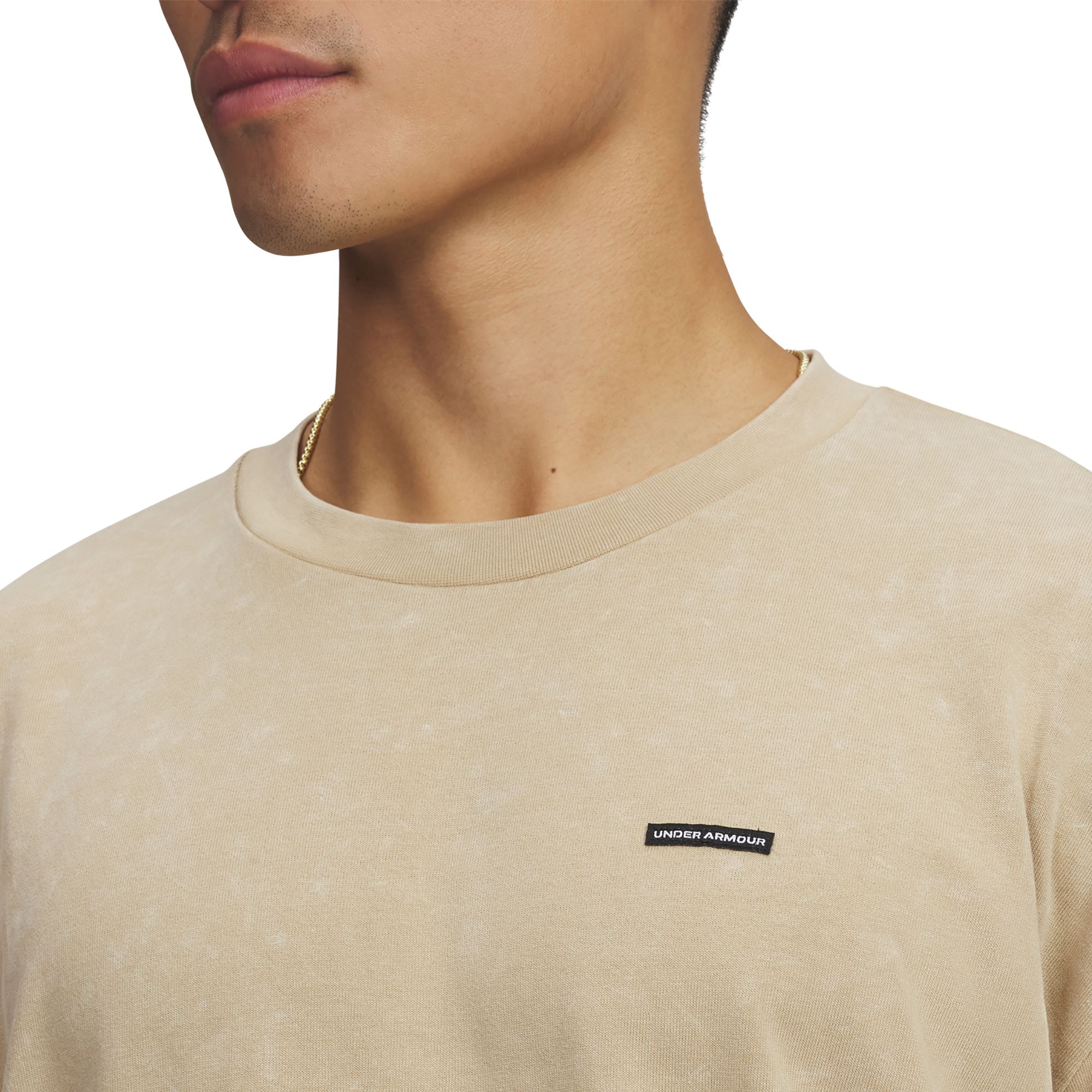 Under Armour Men's Heavyweight Oversized Logo Wash Long Sleeve T-Shirt product image