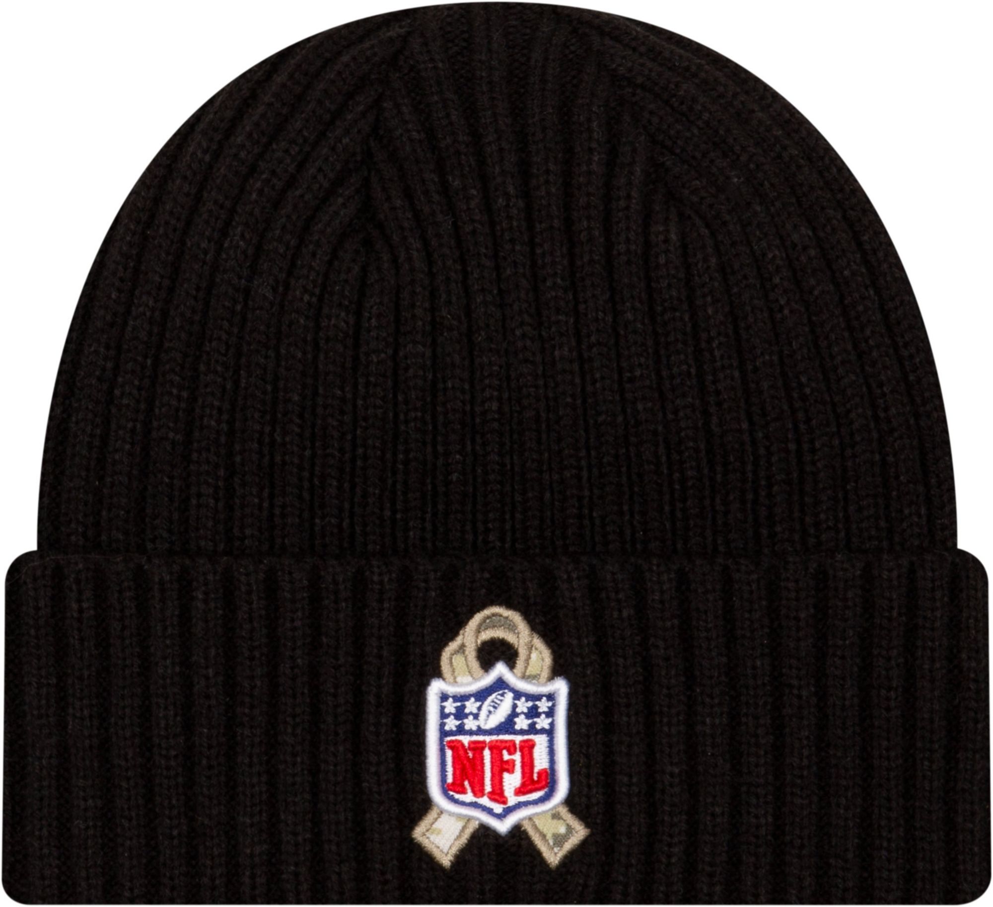 New Era Men's Salute to Service Cincinnati Bengals Black Knit Hat product image
