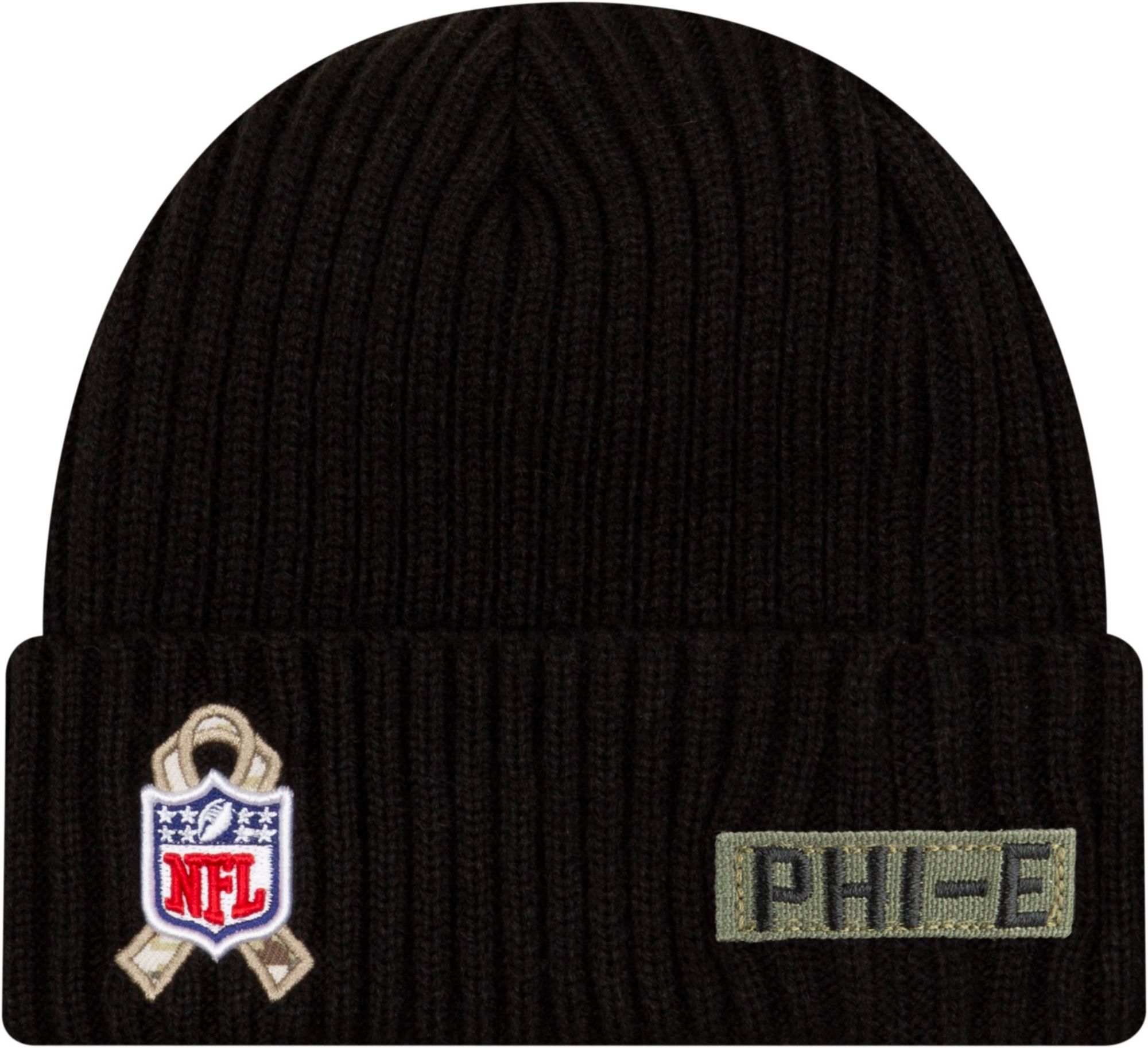eagles salute to service knit hat